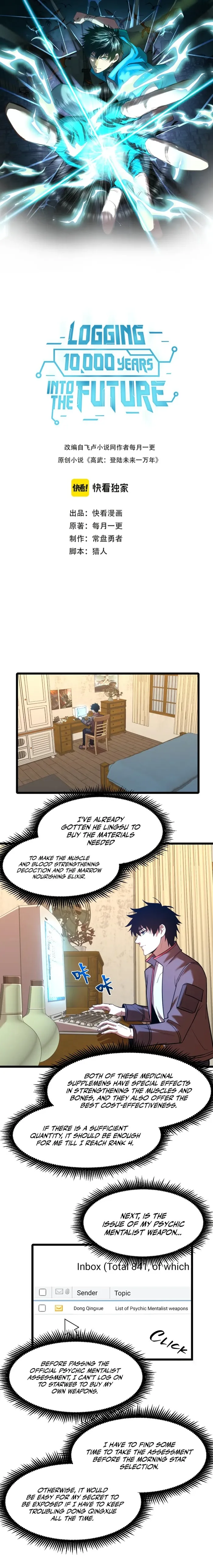 Read Logging 10 000 Years into the Future EN Manga Online