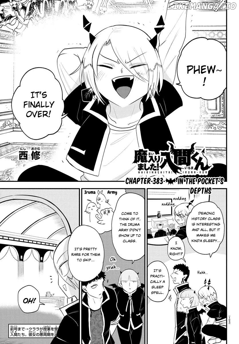 Read Mairimashita Iruma kun EN Manga Online