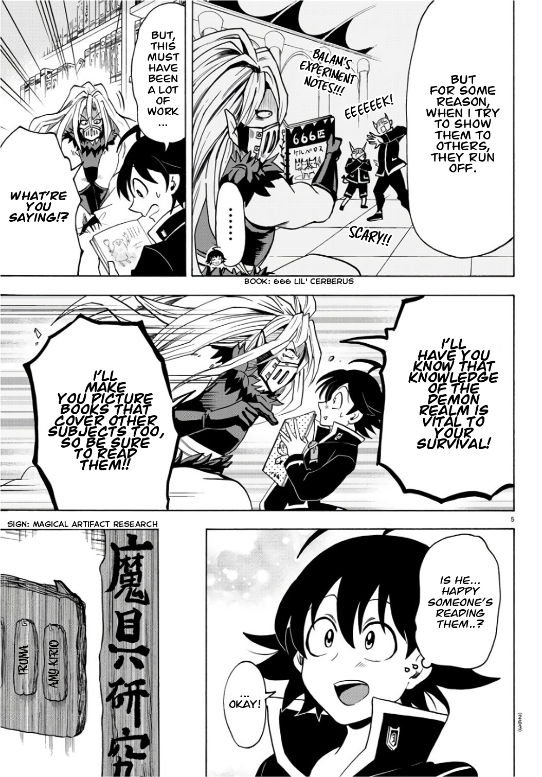 Read Mairimashita Iruma kun EN Manga Online