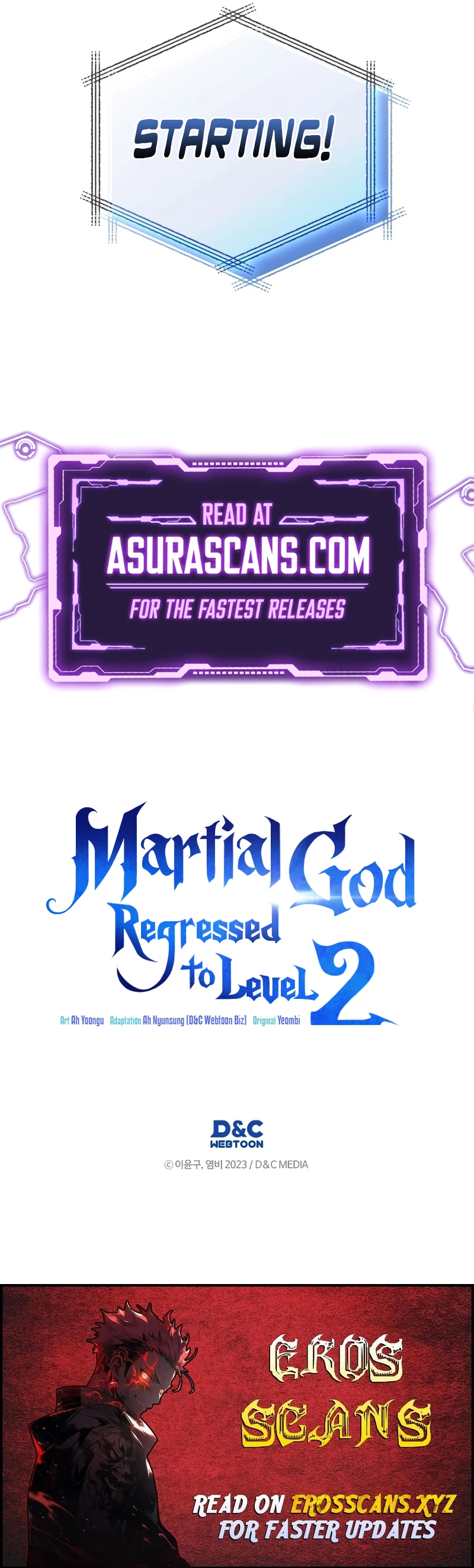Read Martial God Regressed to Level 2 EN Manga Online