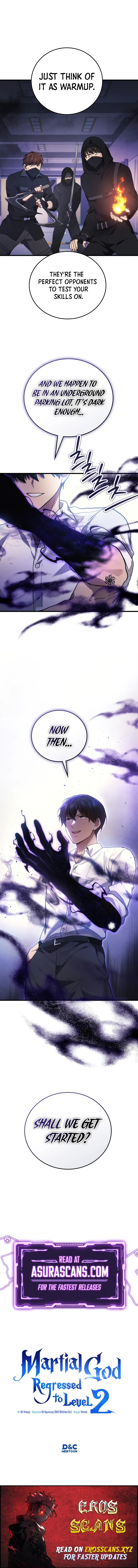 Read Martial God Regressed to Level 2 EN Manga Online