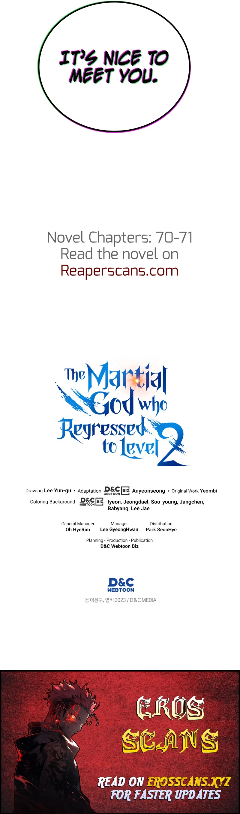 Read Martial God Regressed to Level 2 EN Manga Online