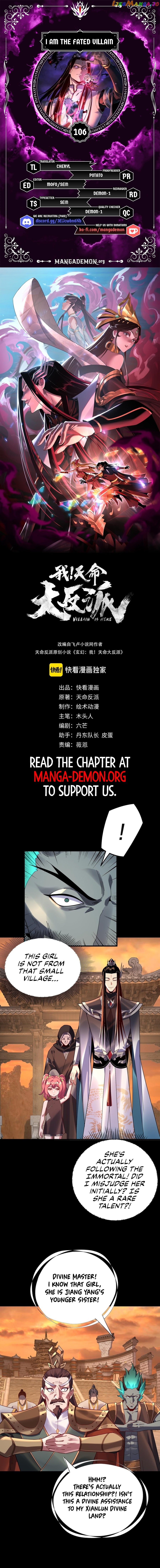 Read Me The Heavenly Destined Villain EN Manga Online