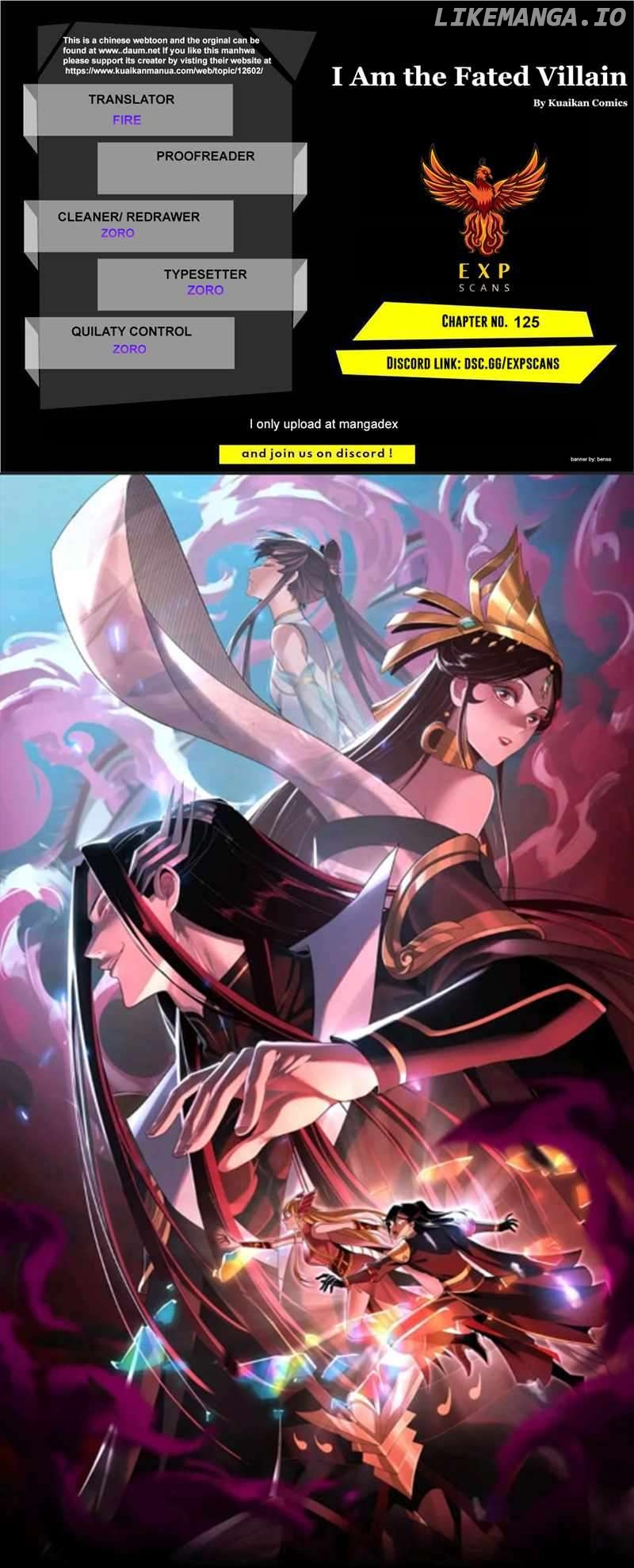 Read Me The Heavenly Destined Villain EN Manga Online