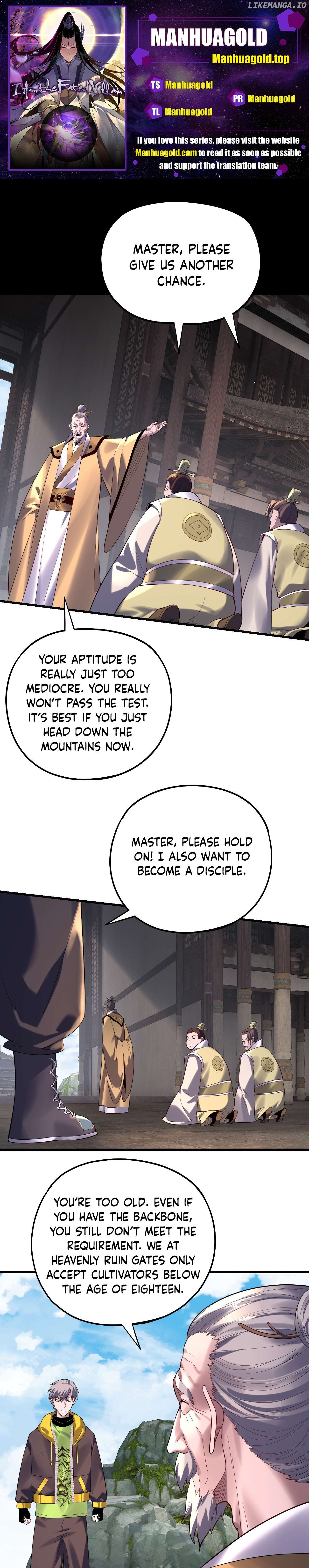 Read Me The Heavenly Destined Villain EN Manga Online