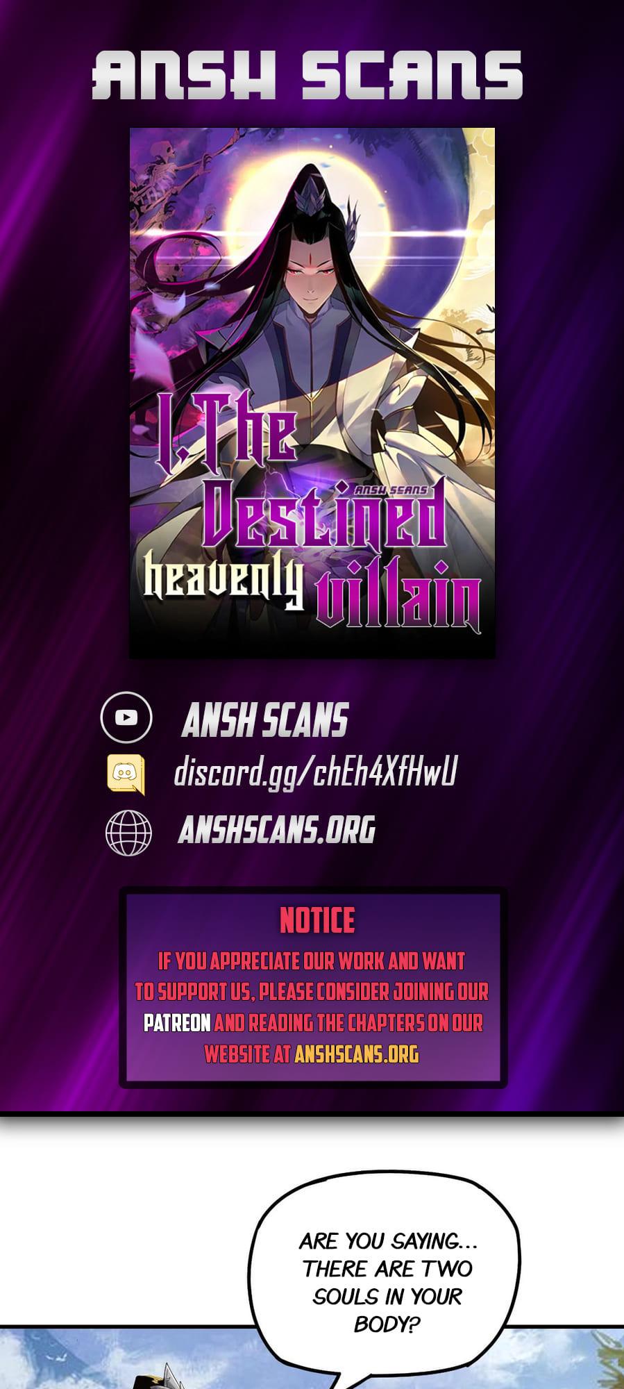 Read Me The Heavenly Destined Villain EN Manga Online