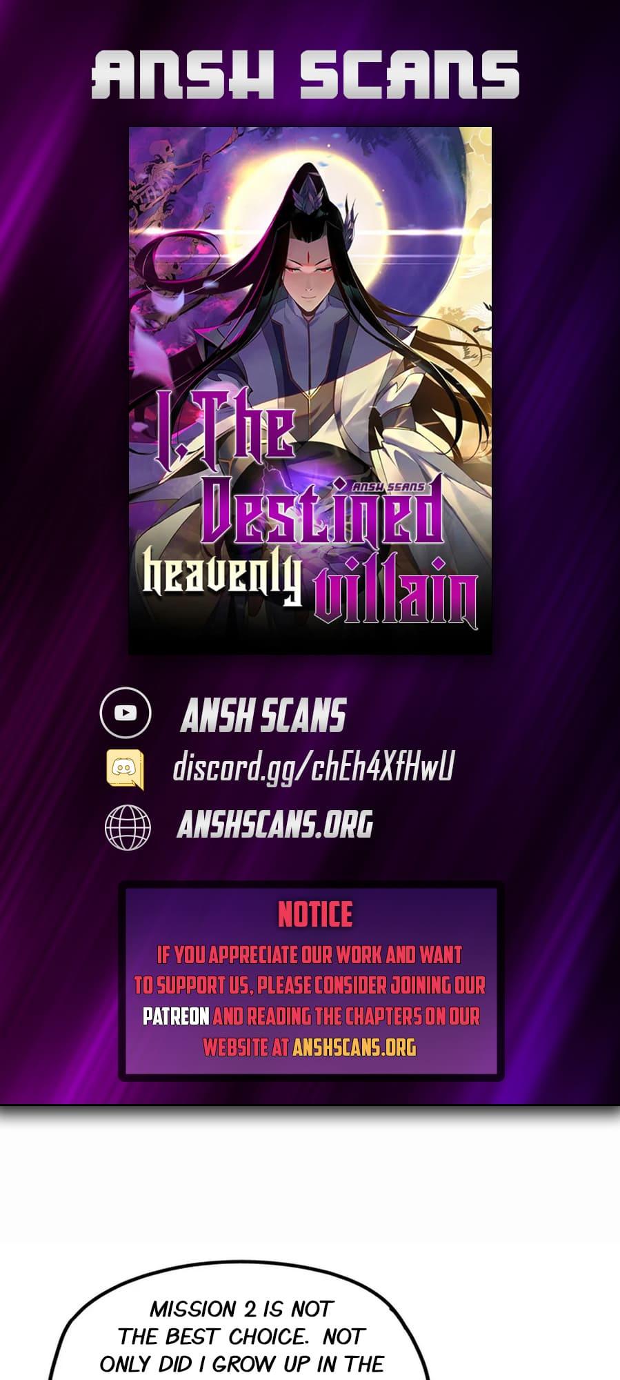 Read Me The Heavenly Destined Villain EN Manga Online