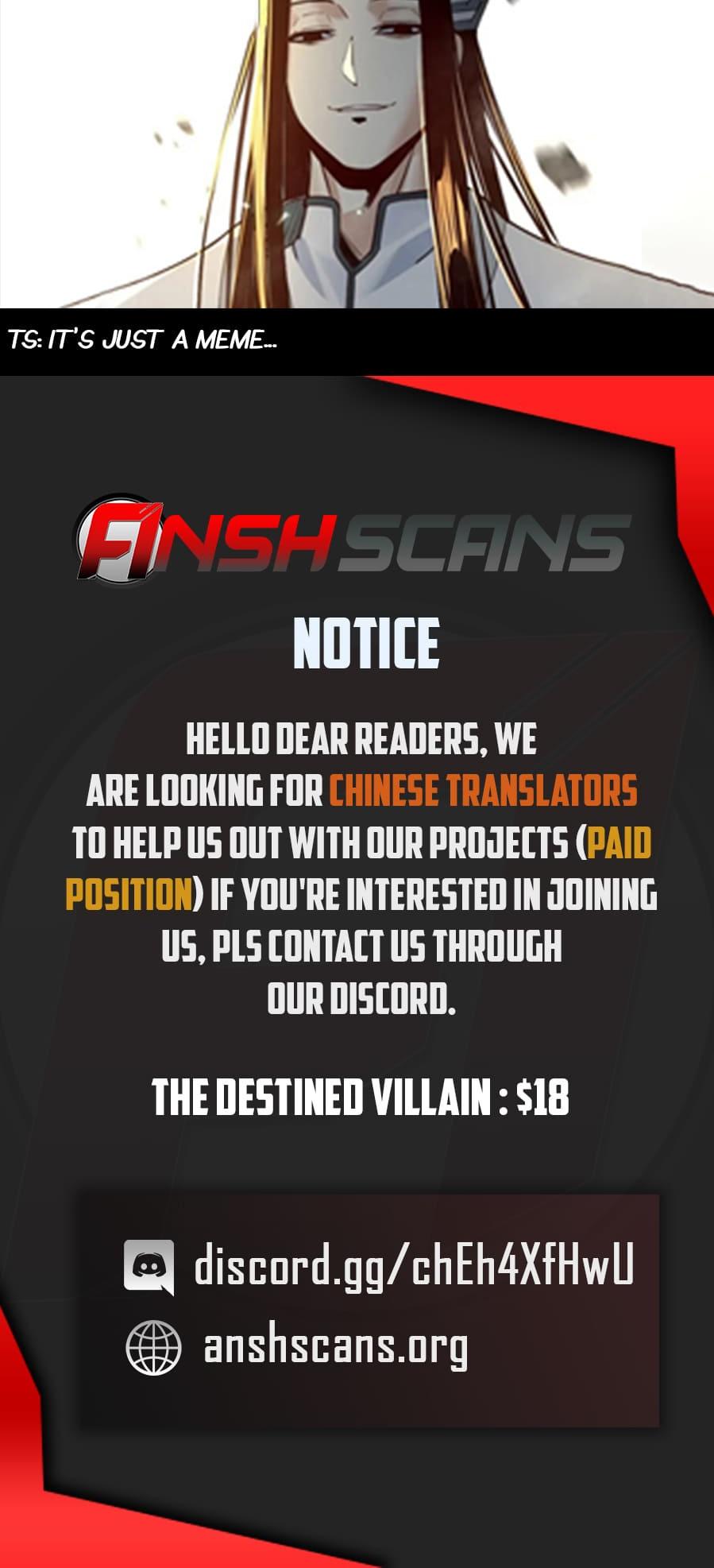 Read Me The Heavenly Destined Villain EN Manga Online