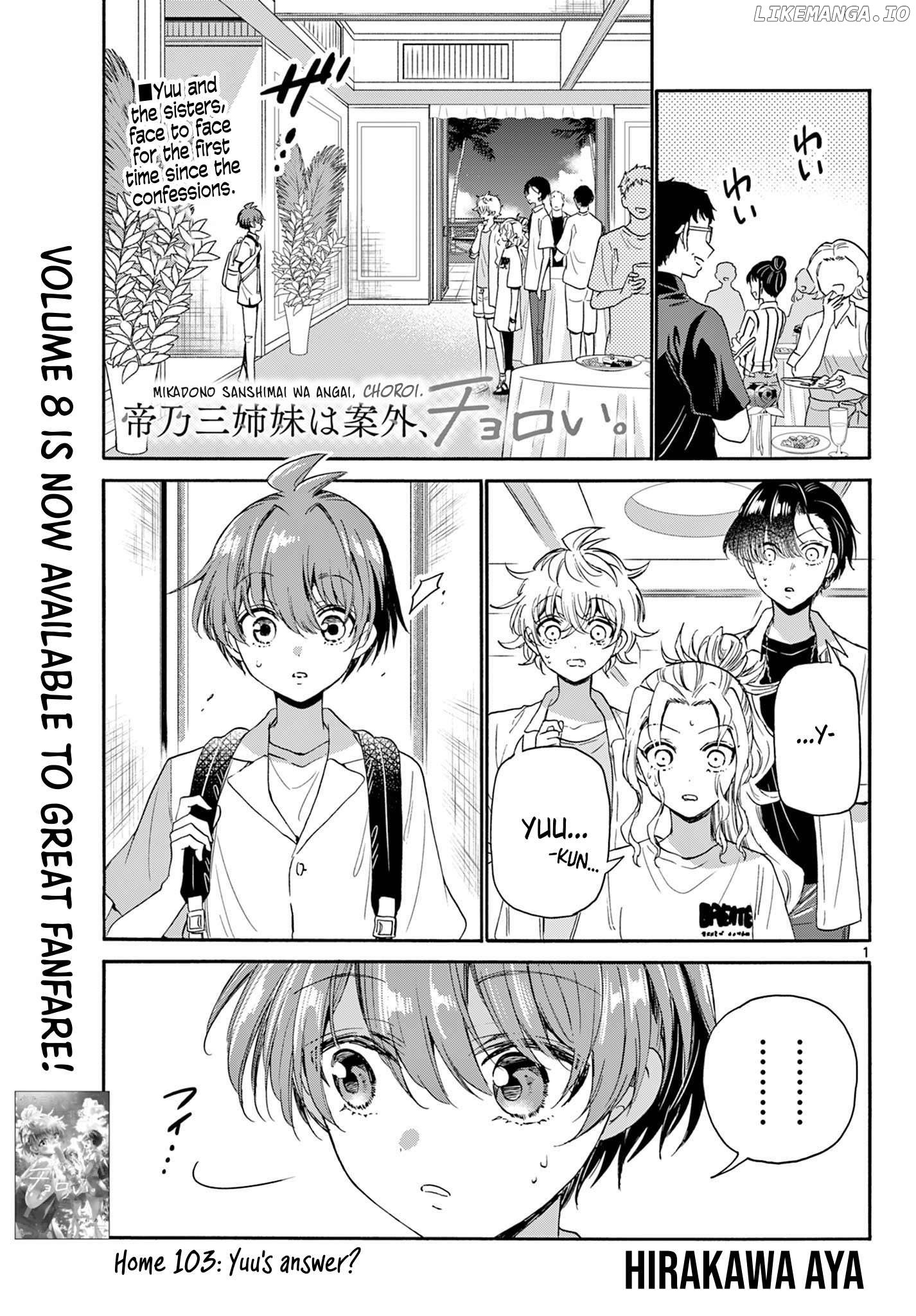 Read Mikadono Sanshimai Wa Angai Choroi EN Manga Online