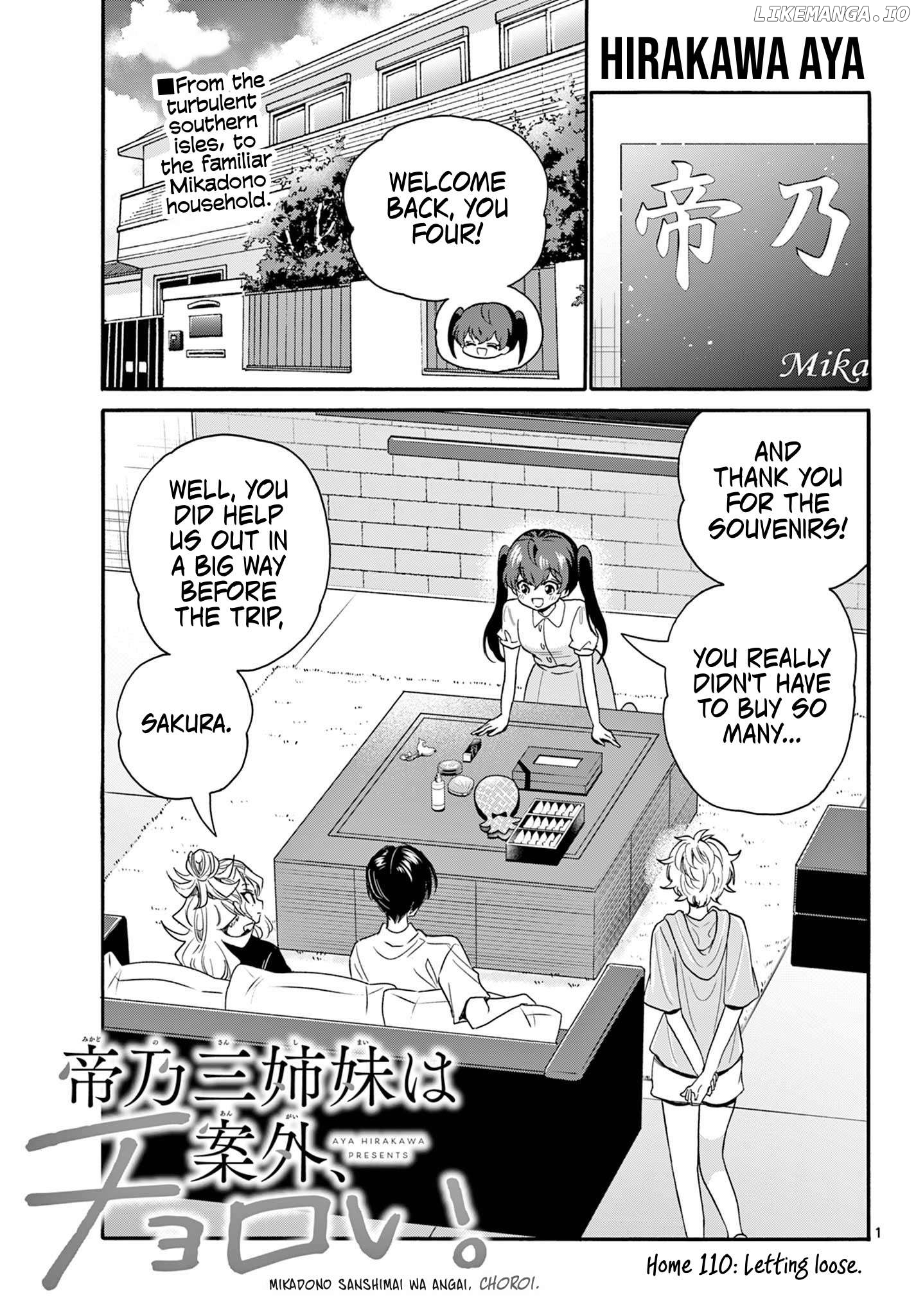Read Mikadono Sanshimai Wa Angai Choroi EN Manga Online