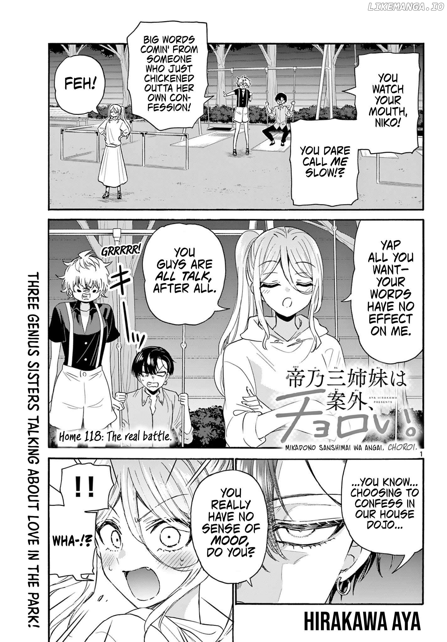Read Mikadono Sanshimai Wa Angai Choroi EN Manga Online