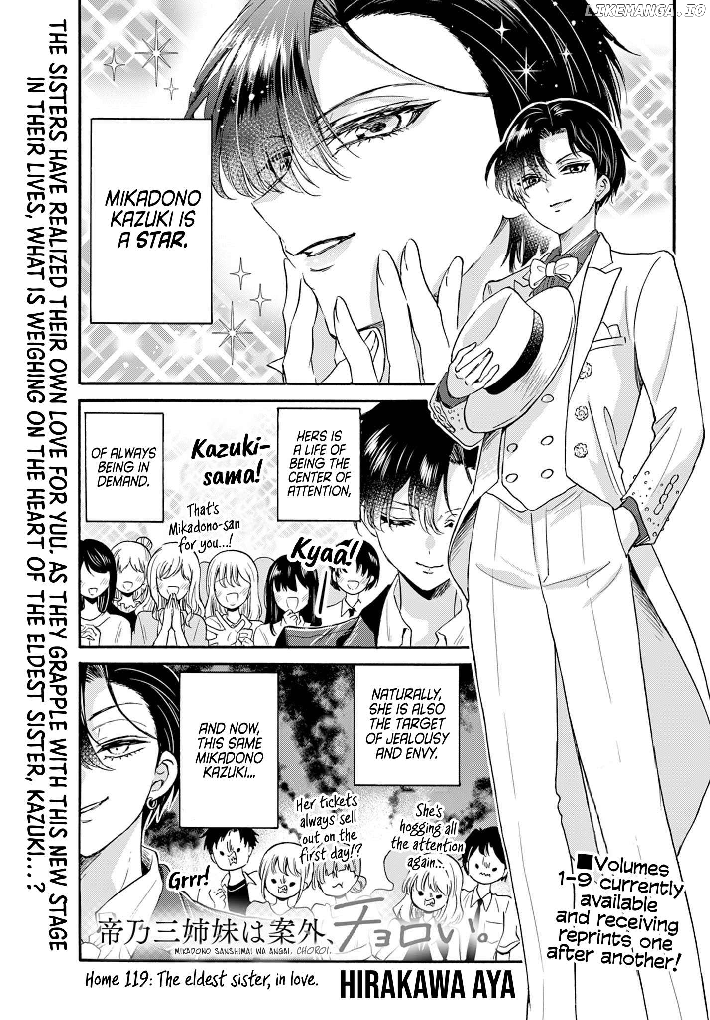 Read Mikadono Sanshimai Wa Angai Choroi EN Manga Online