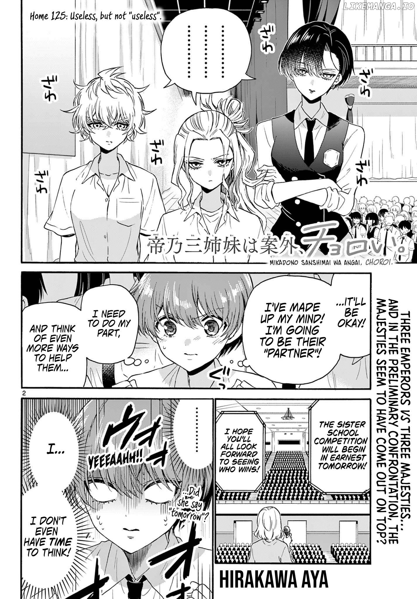 Read Mikadono Sanshimai Wa Angai Choroi EN Manga Online