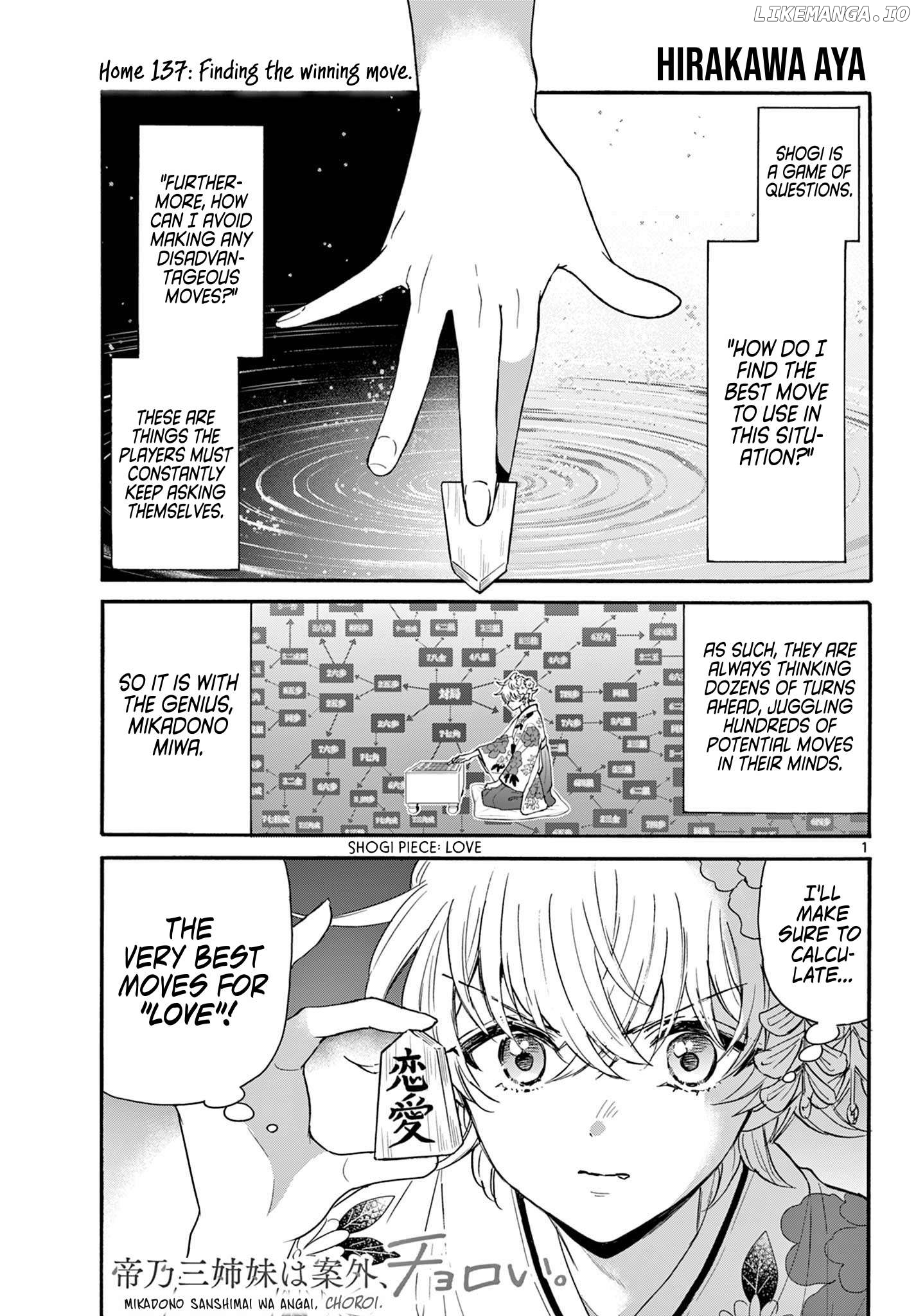 Read Mikadono Sanshimai Wa Angai Choroi EN Manga Online