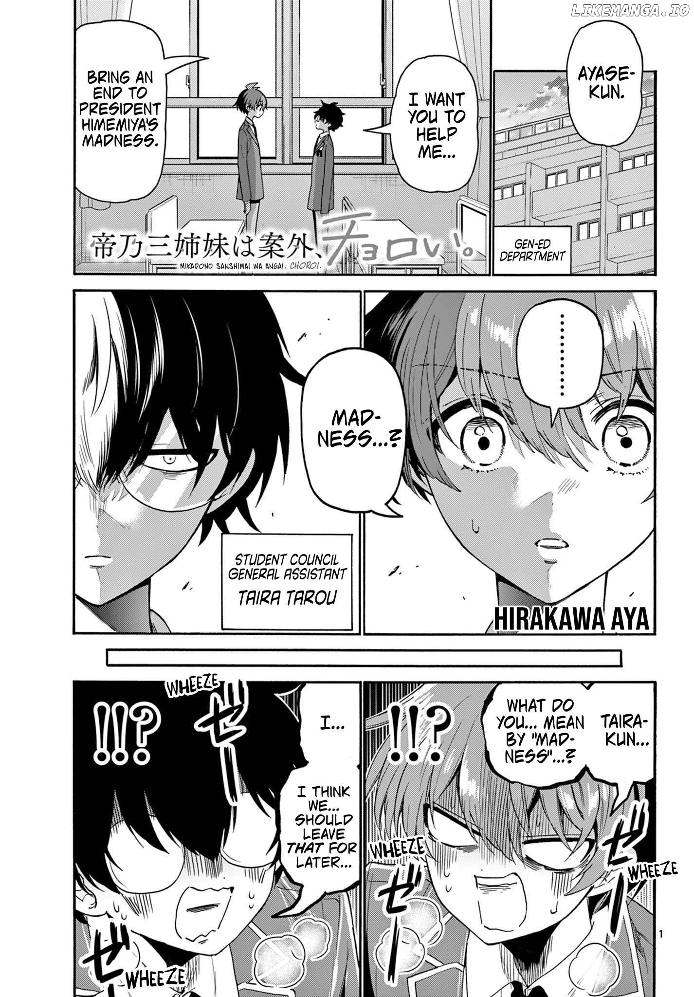 Read Mikadono Sanshimai Wa Angai Choroi EN Manga Online