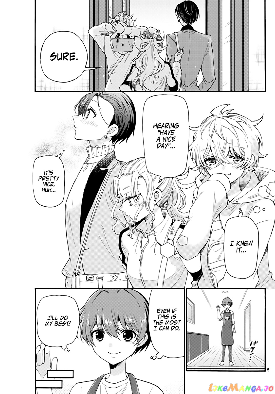 Read Mikadono Sanshimai Wa Angai Choroi EN Manga Online