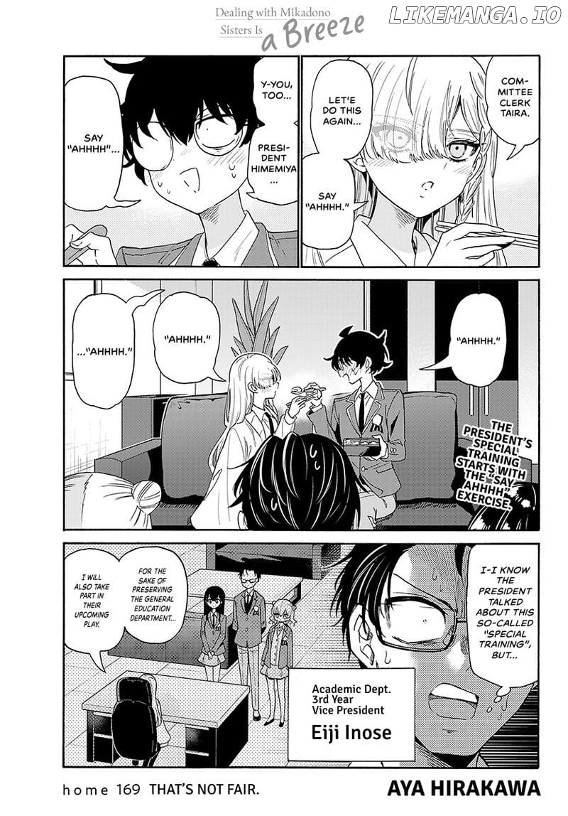 Read Mikadono Sanshimai Wa Angai Choroi EN Manga Online