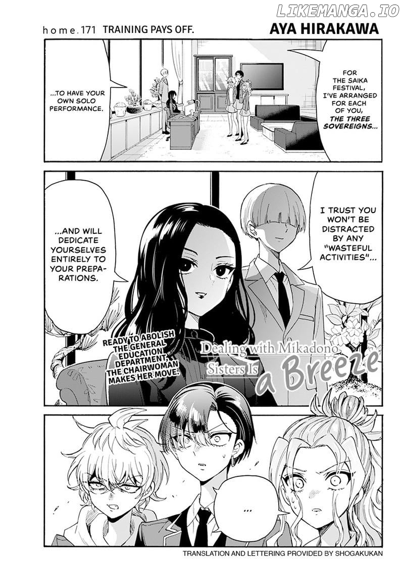 Read Mikadono Sanshimai Wa Angai Choroi EN Manga Online