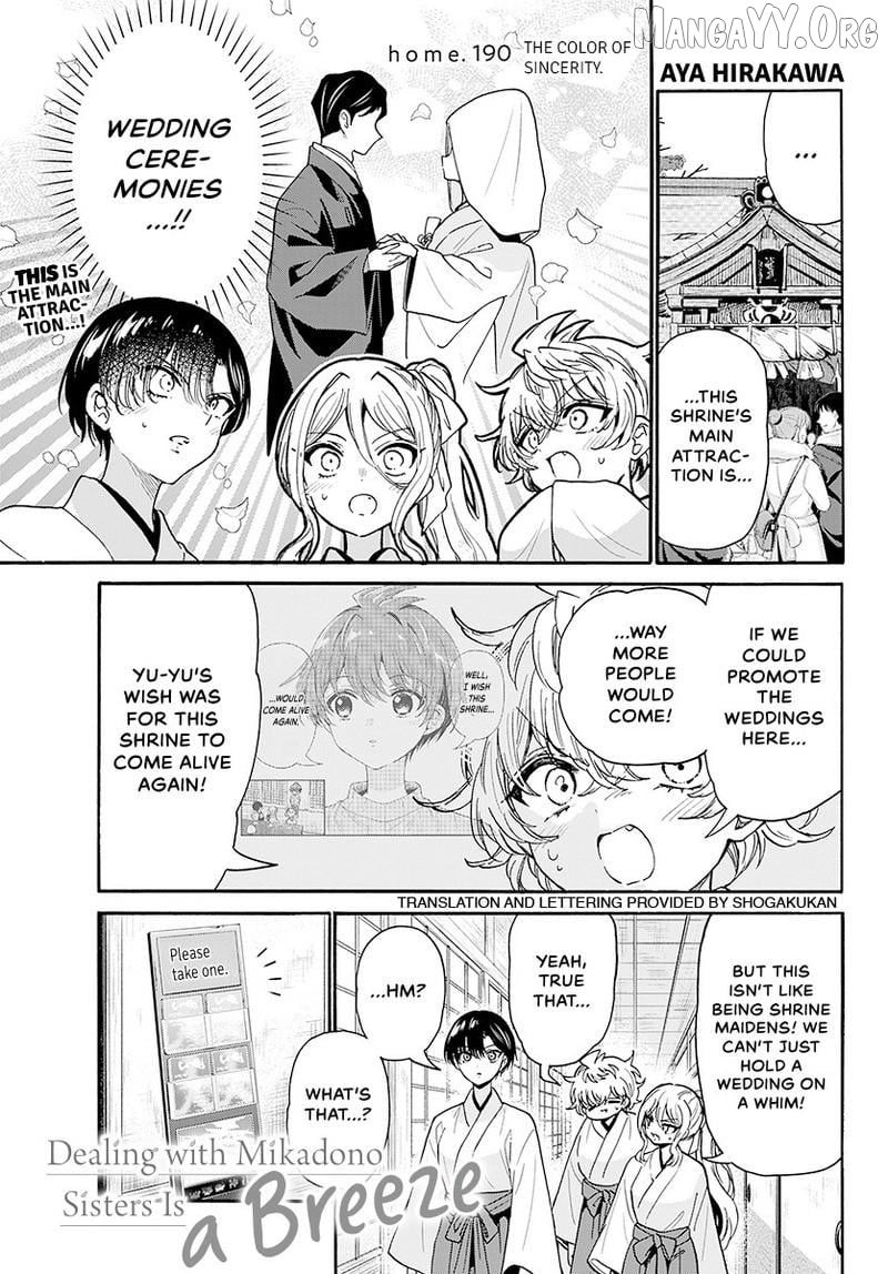 Read Mikadono Sanshimai Wa Angai Choroi EN Manga Online