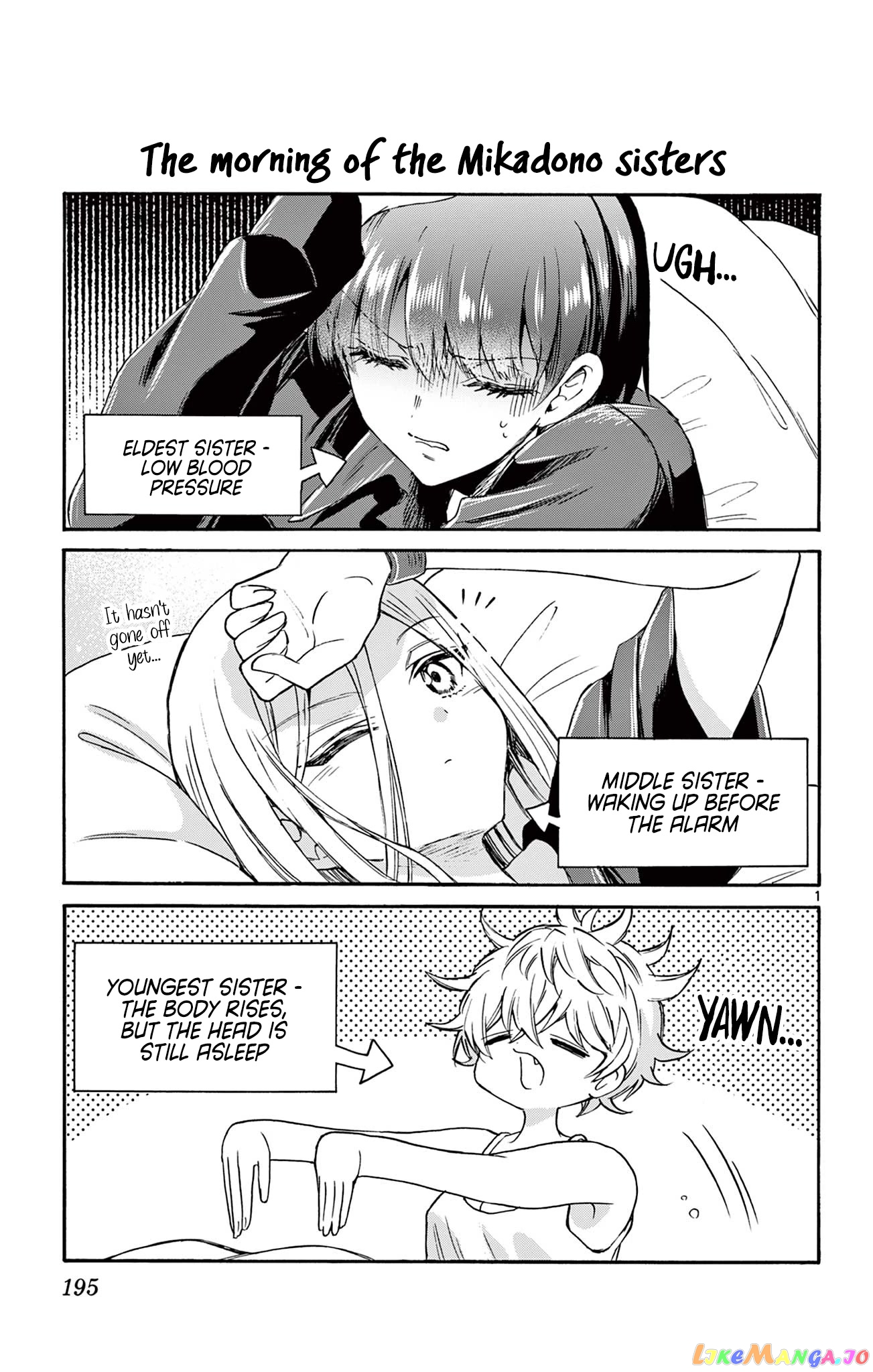Read Mikadono Sanshimai Wa Angai Choroi EN Manga Online