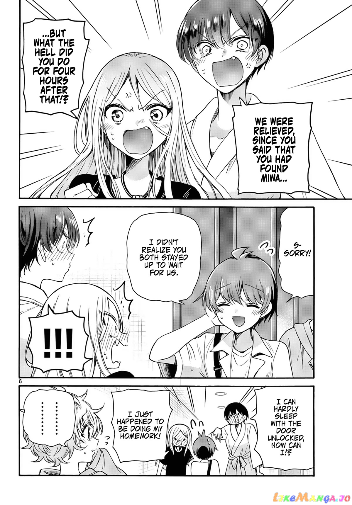 Read Mikadono Sanshimai Wa Angai Choroi EN Manga Online
