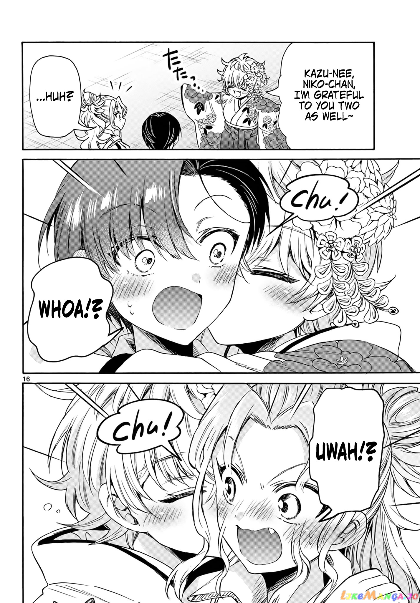 Read Mikadono Sanshimai Wa Angai Choroi EN Manga Online