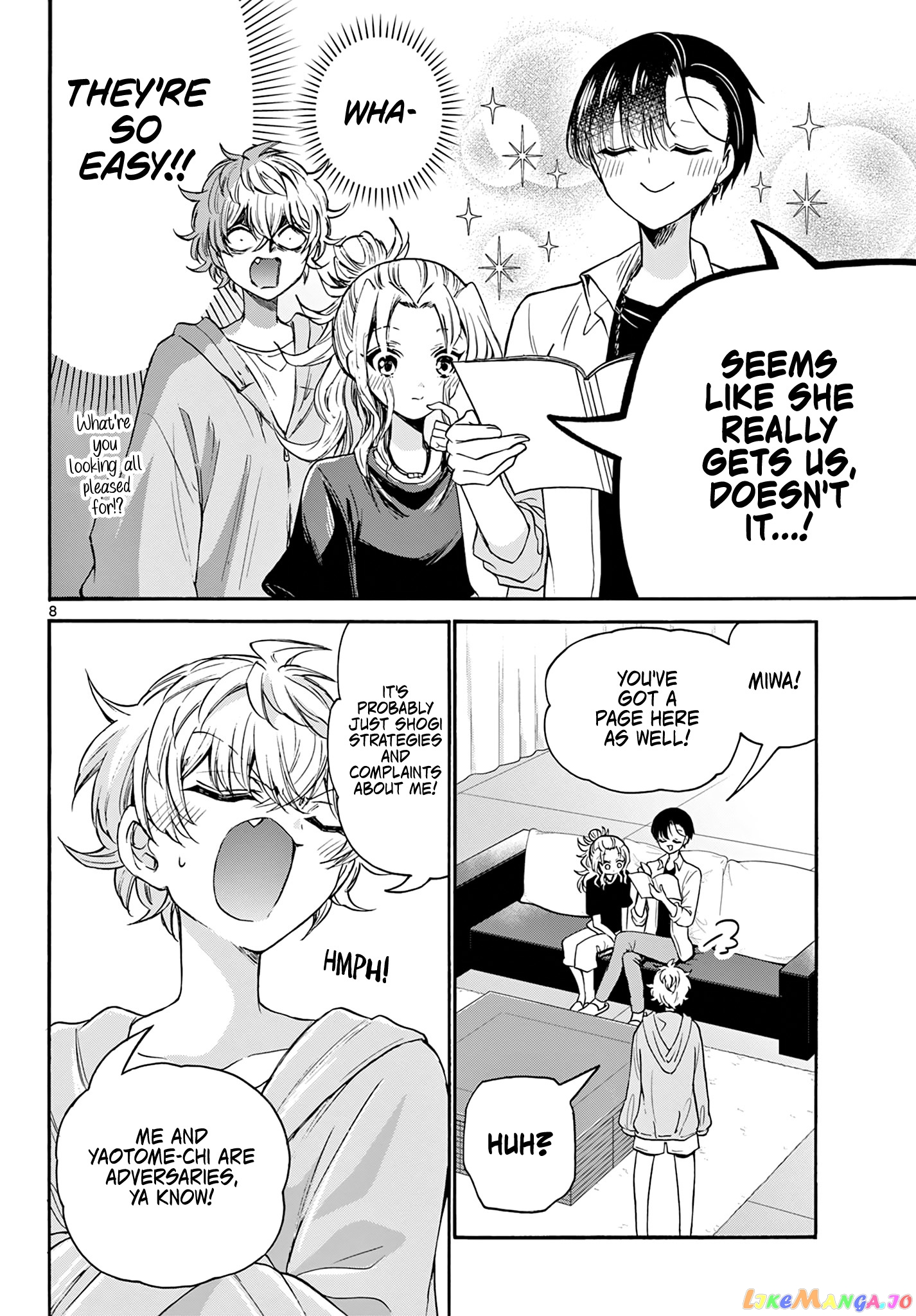 Read Mikadono Sanshimai Wa Angai Choroi EN Manga Online