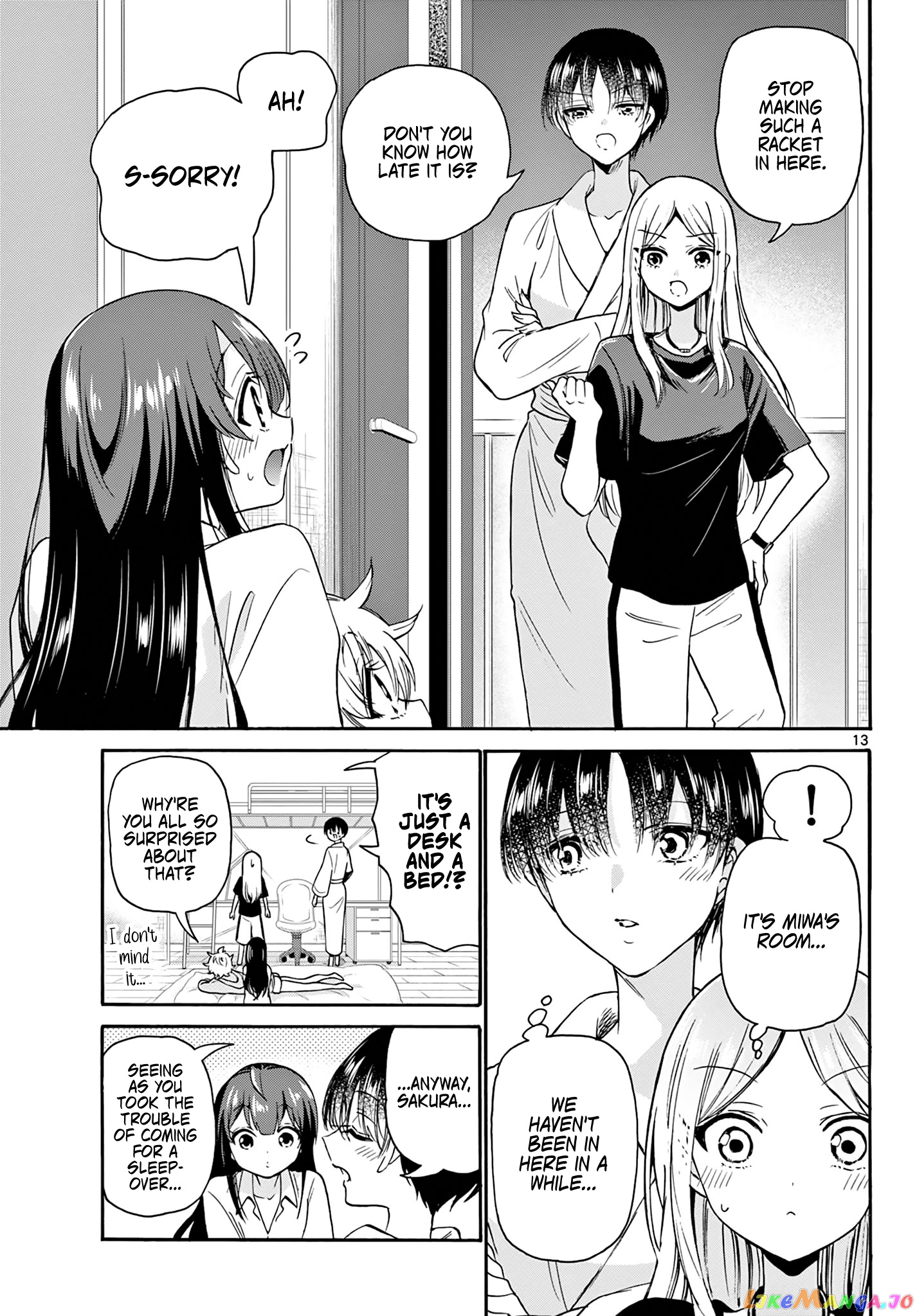 Read Mikadono Sanshimai Wa Angai Choroi EN Manga Online