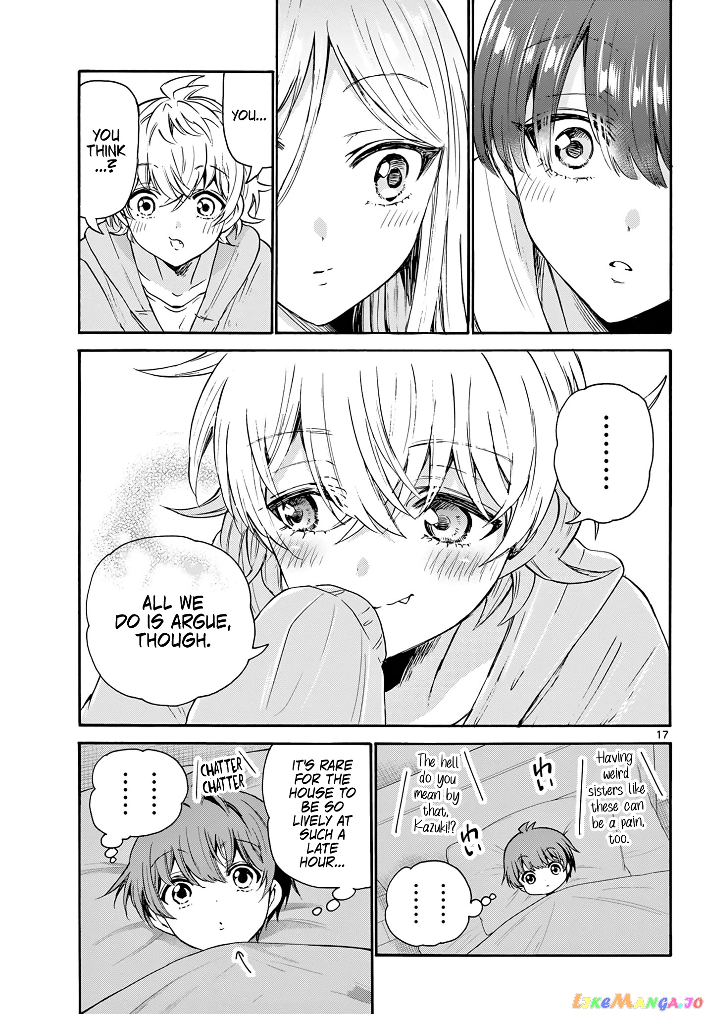Read Mikadono Sanshimai Wa Angai Choroi EN Manga Online