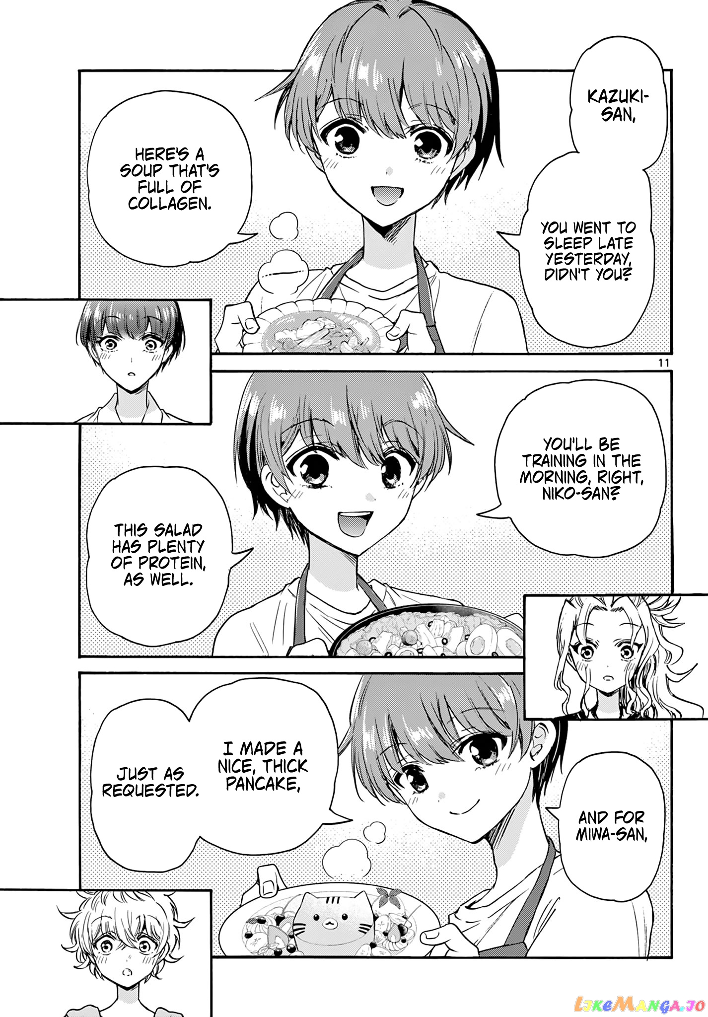 Read Mikadono Sanshimai Wa Angai Choroi EN Manga Online