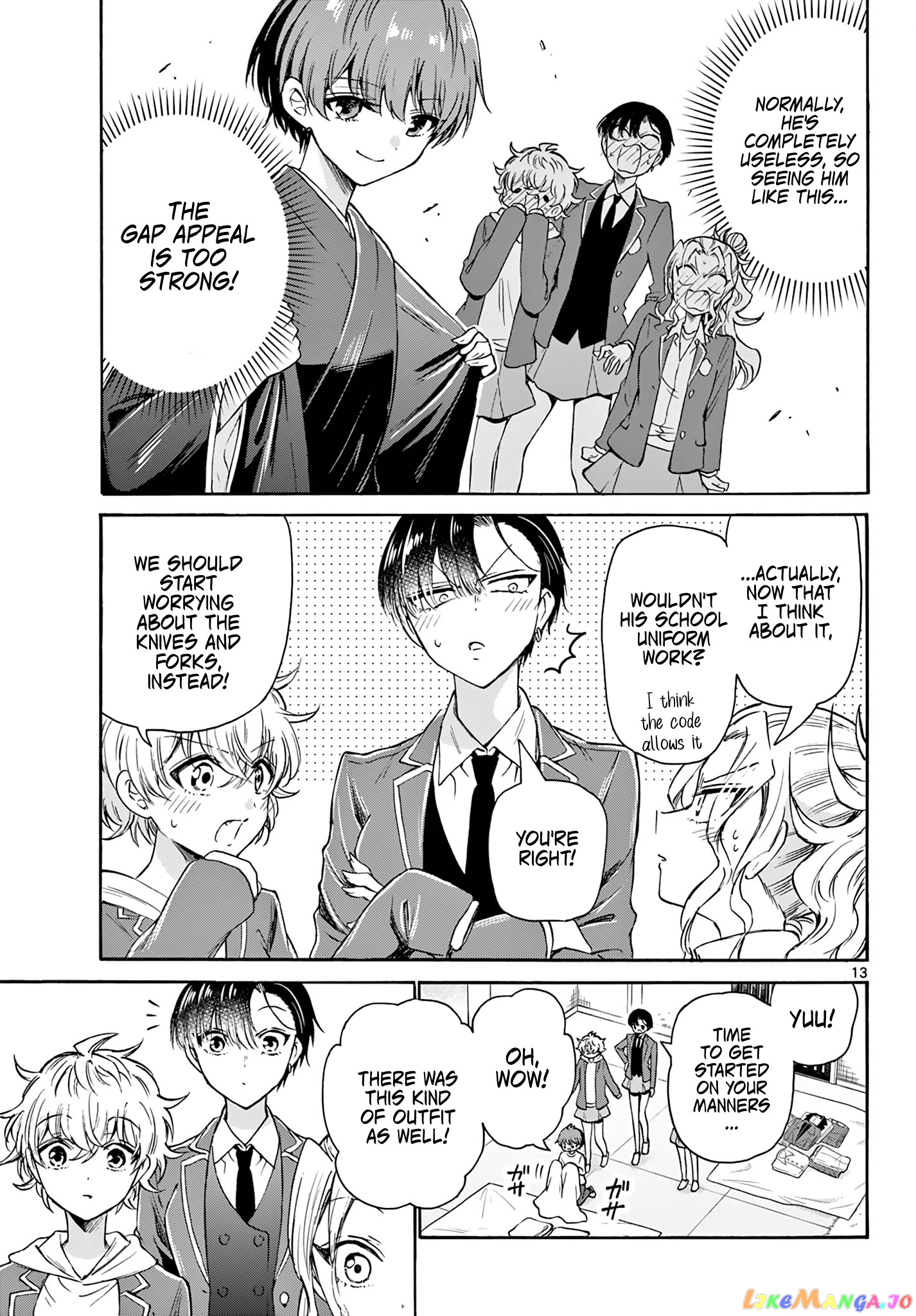Read Mikadono Sanshimai Wa Angai Choroi EN Manga Online