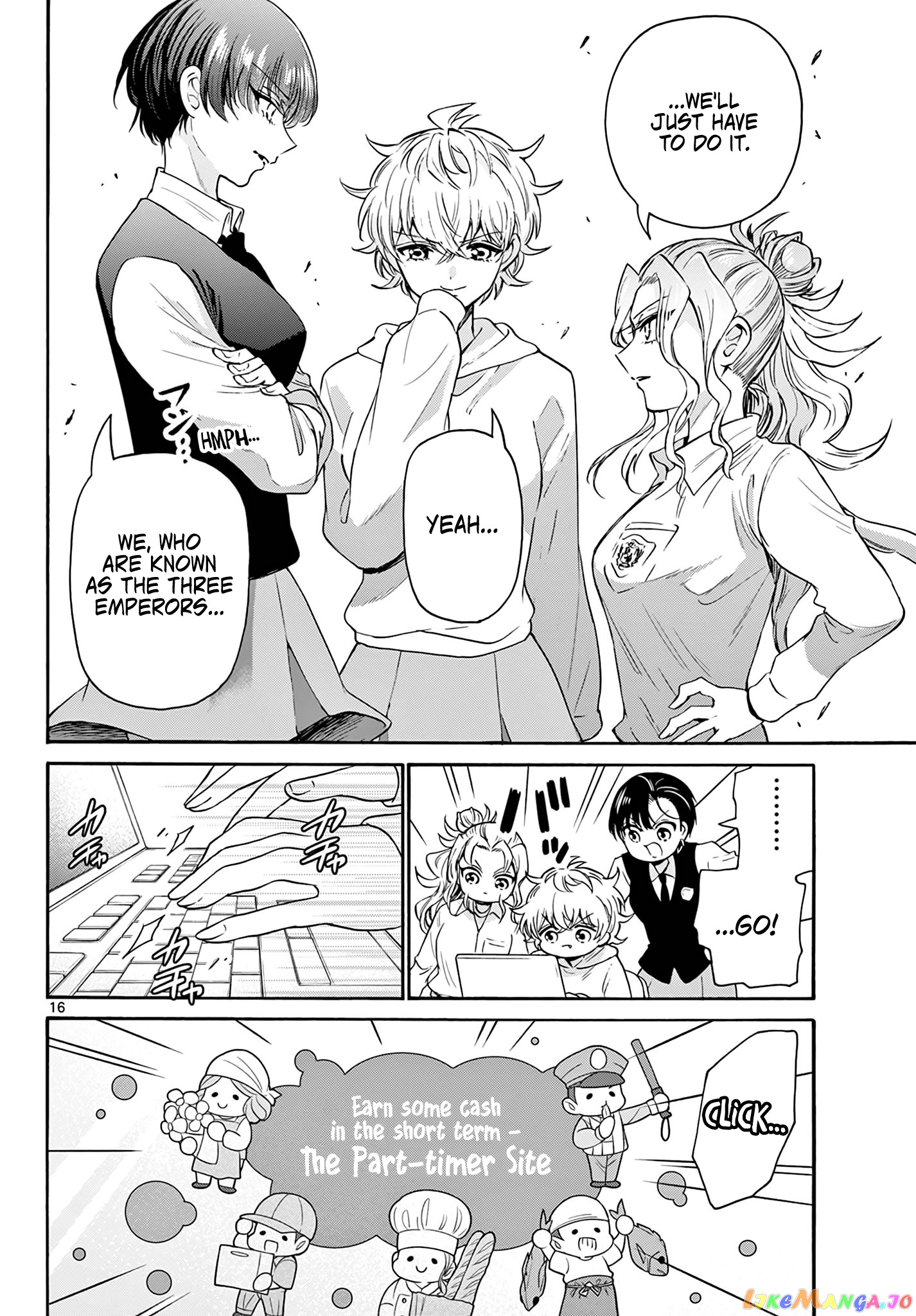 Read Mikadono Sanshimai Wa Angai Choroi EN Manga Online