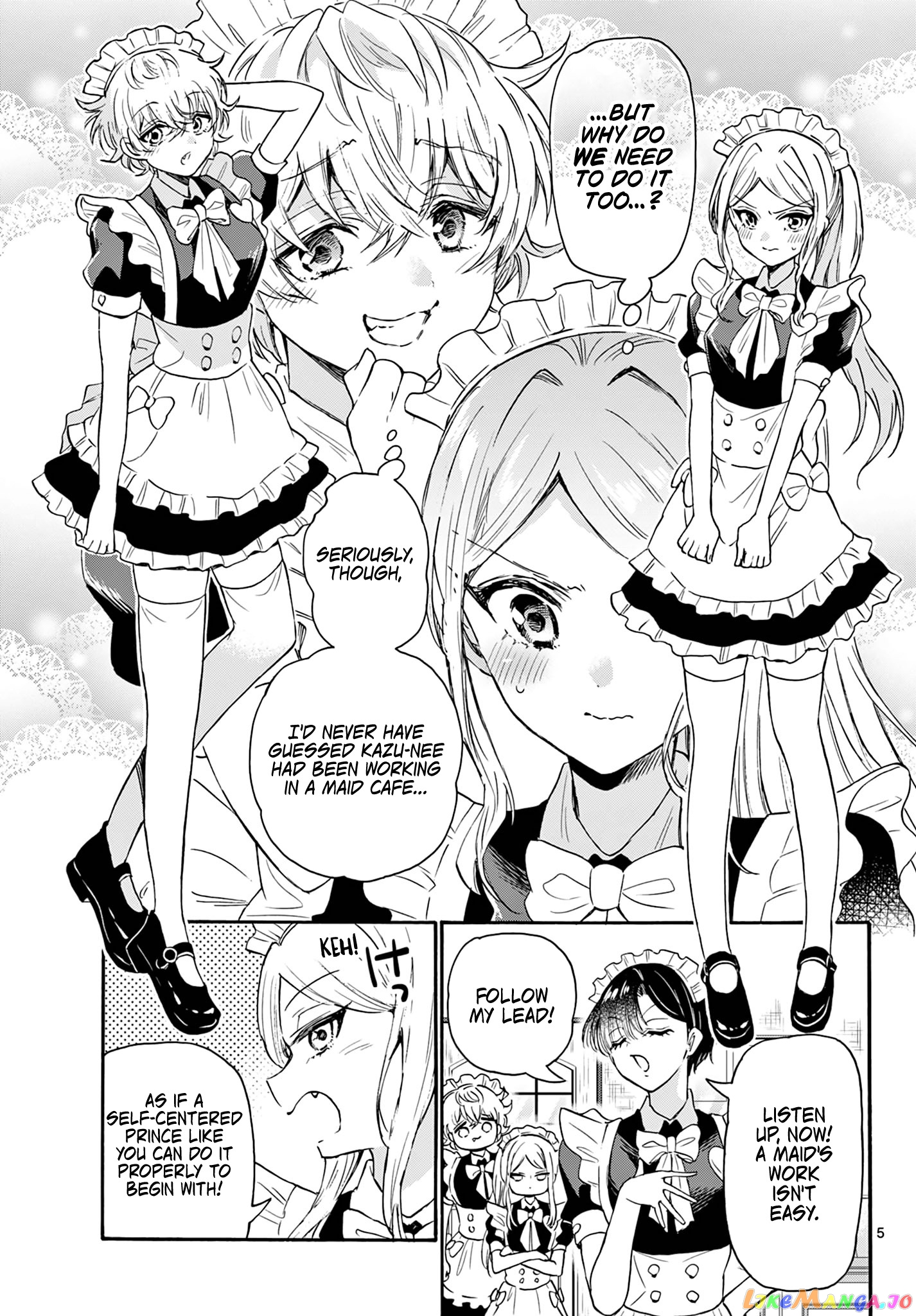 Read Mikadono Sanshimai Wa Angai Choroi EN Manga Online