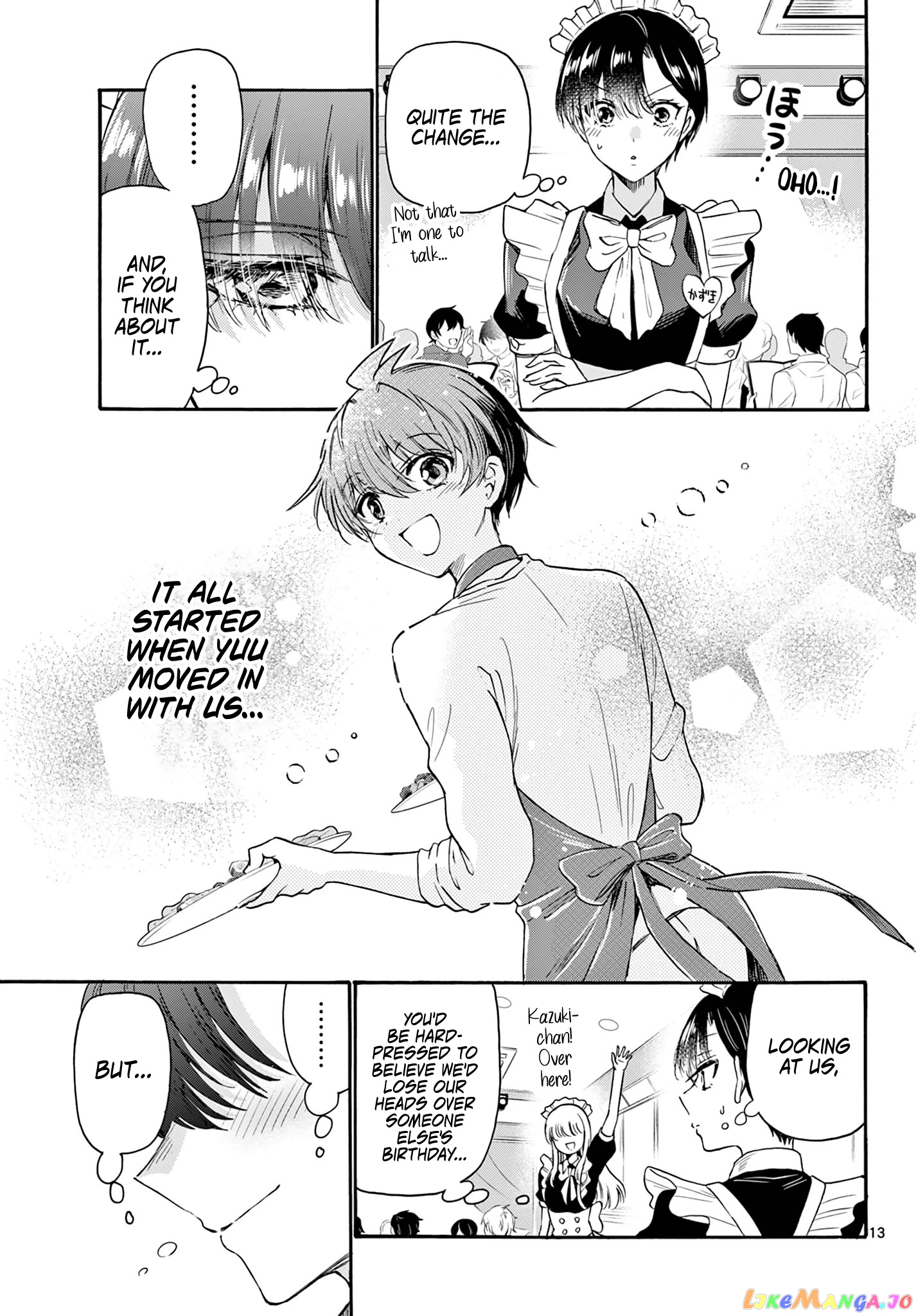 Read Mikadono Sanshimai Wa Angai Choroi EN Manga Online