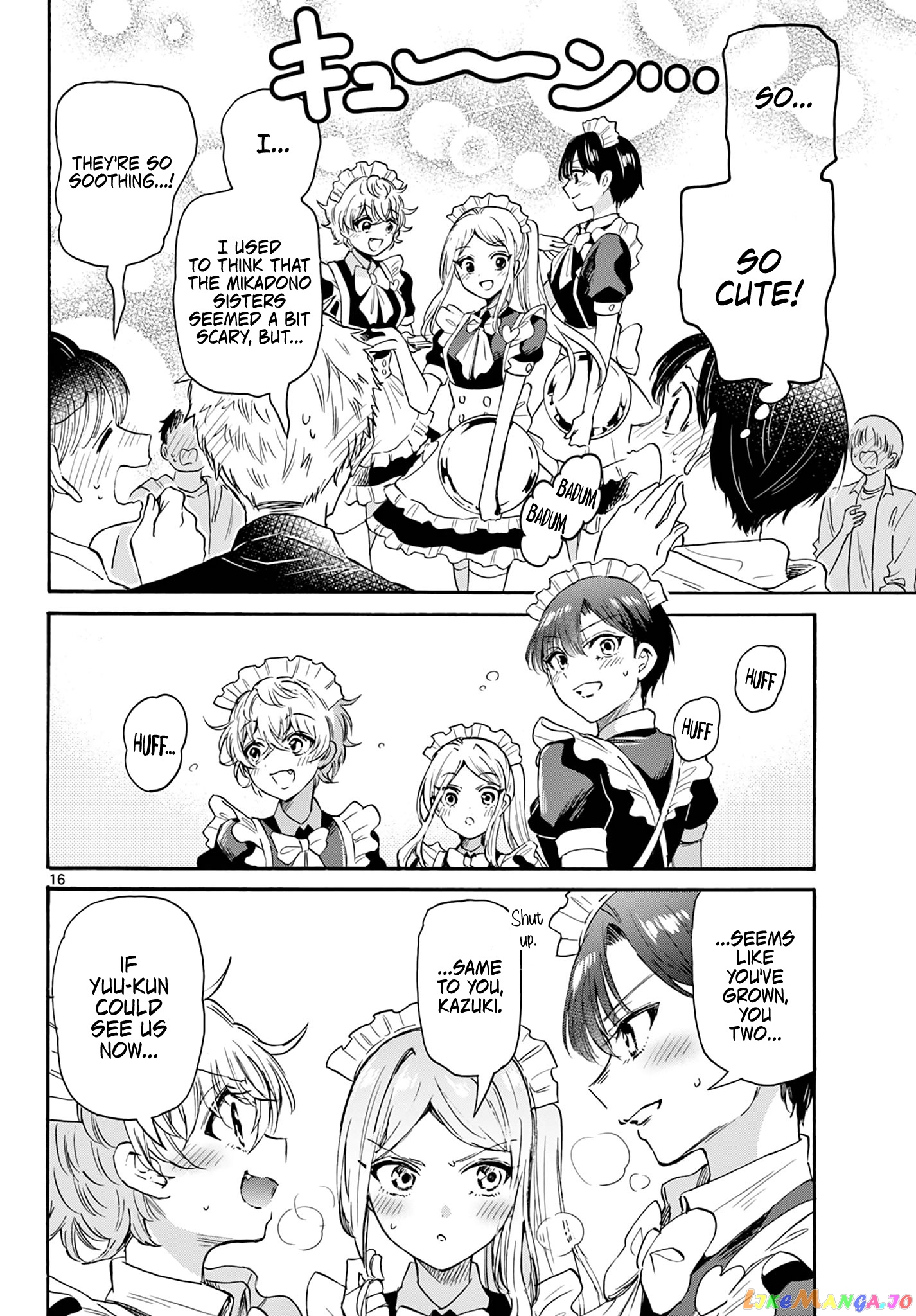 Read Mikadono Sanshimai Wa Angai Choroi EN Manga Online