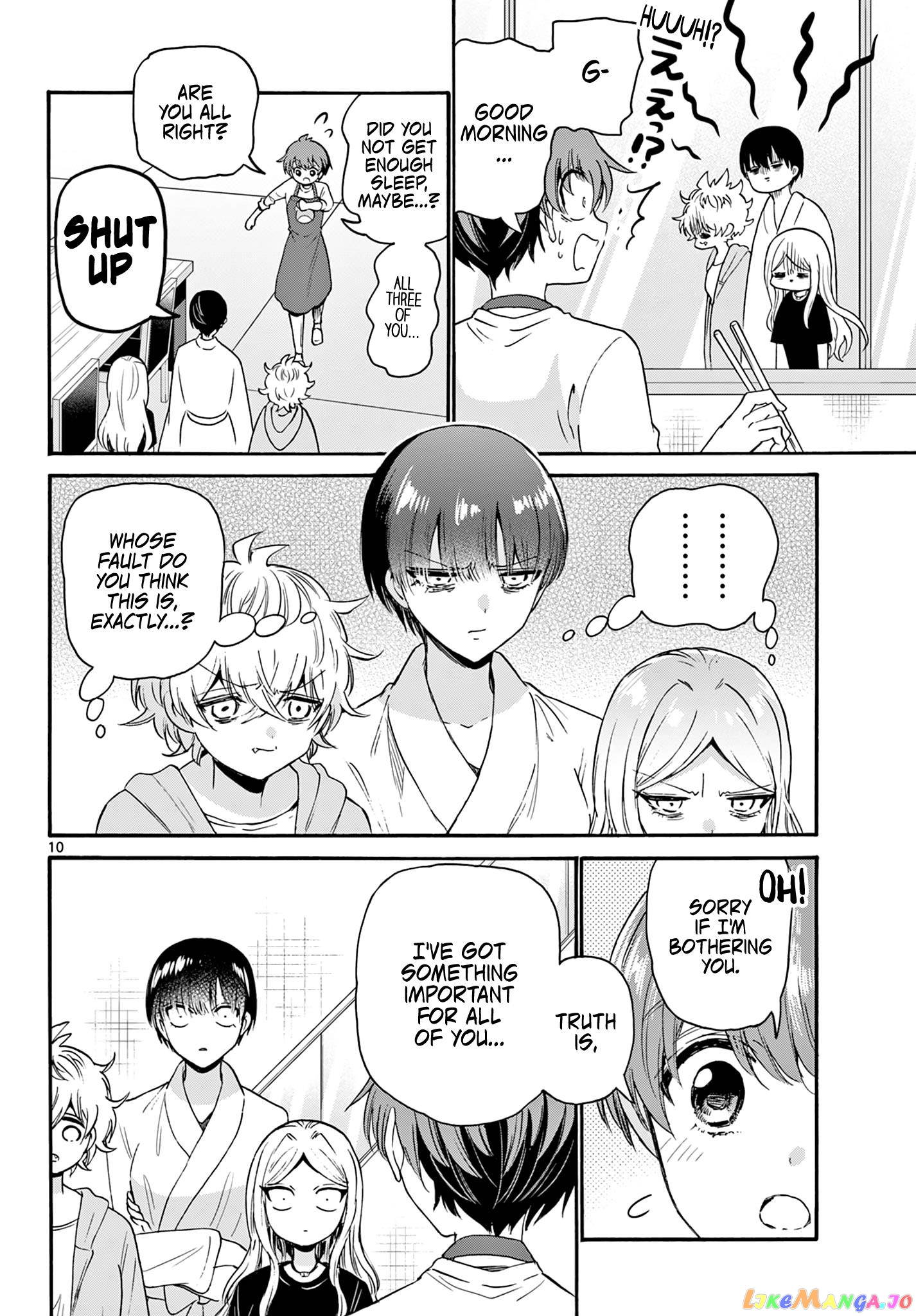 Read Mikadono Sanshimai Wa Angai Choroi EN Manga Online
