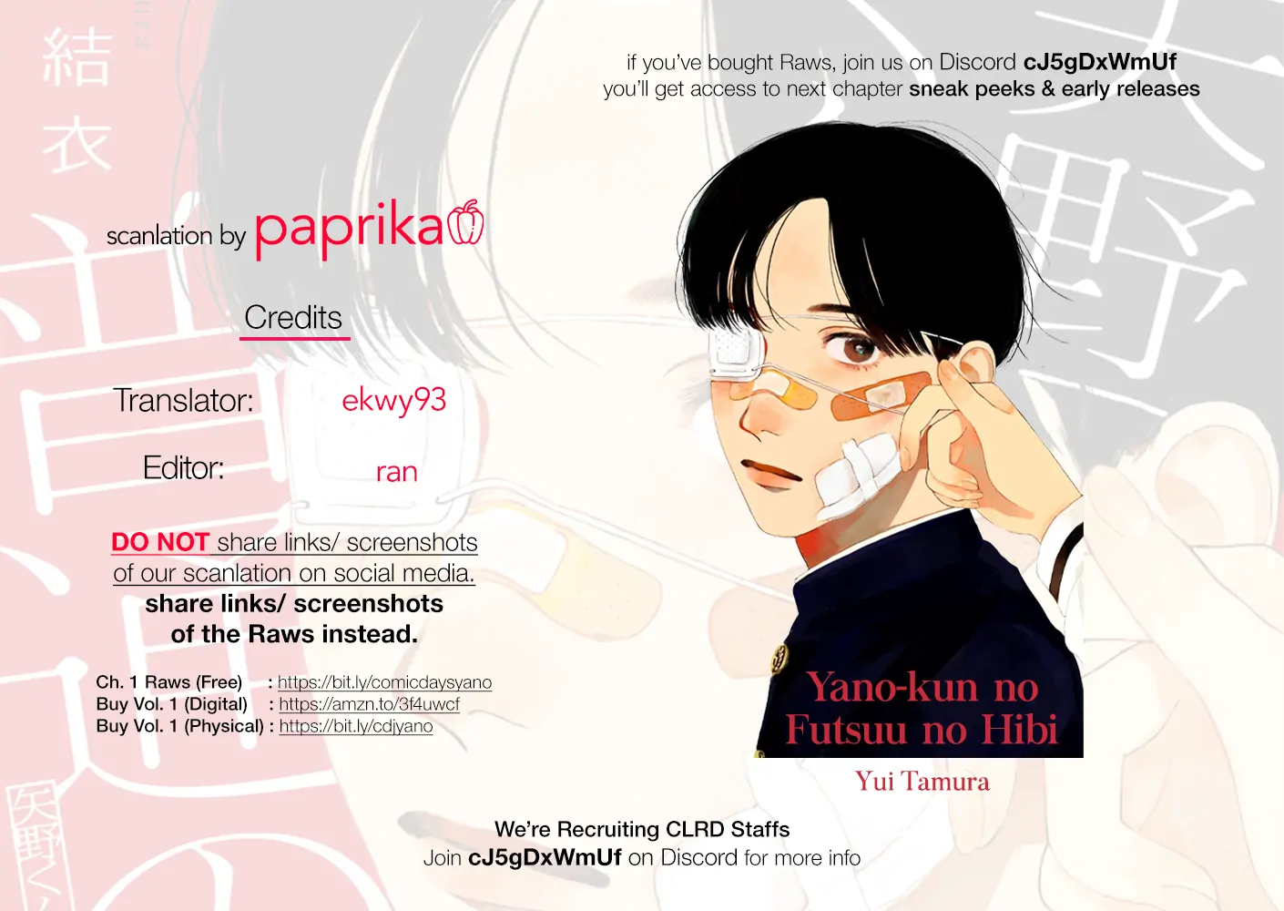 Read Mr Yano's Ordinary Days EN Manga Online