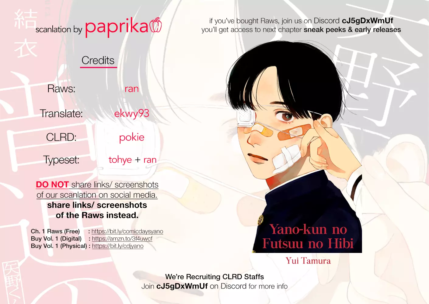 Read Mr Yano's Ordinary Days EN Manga Online