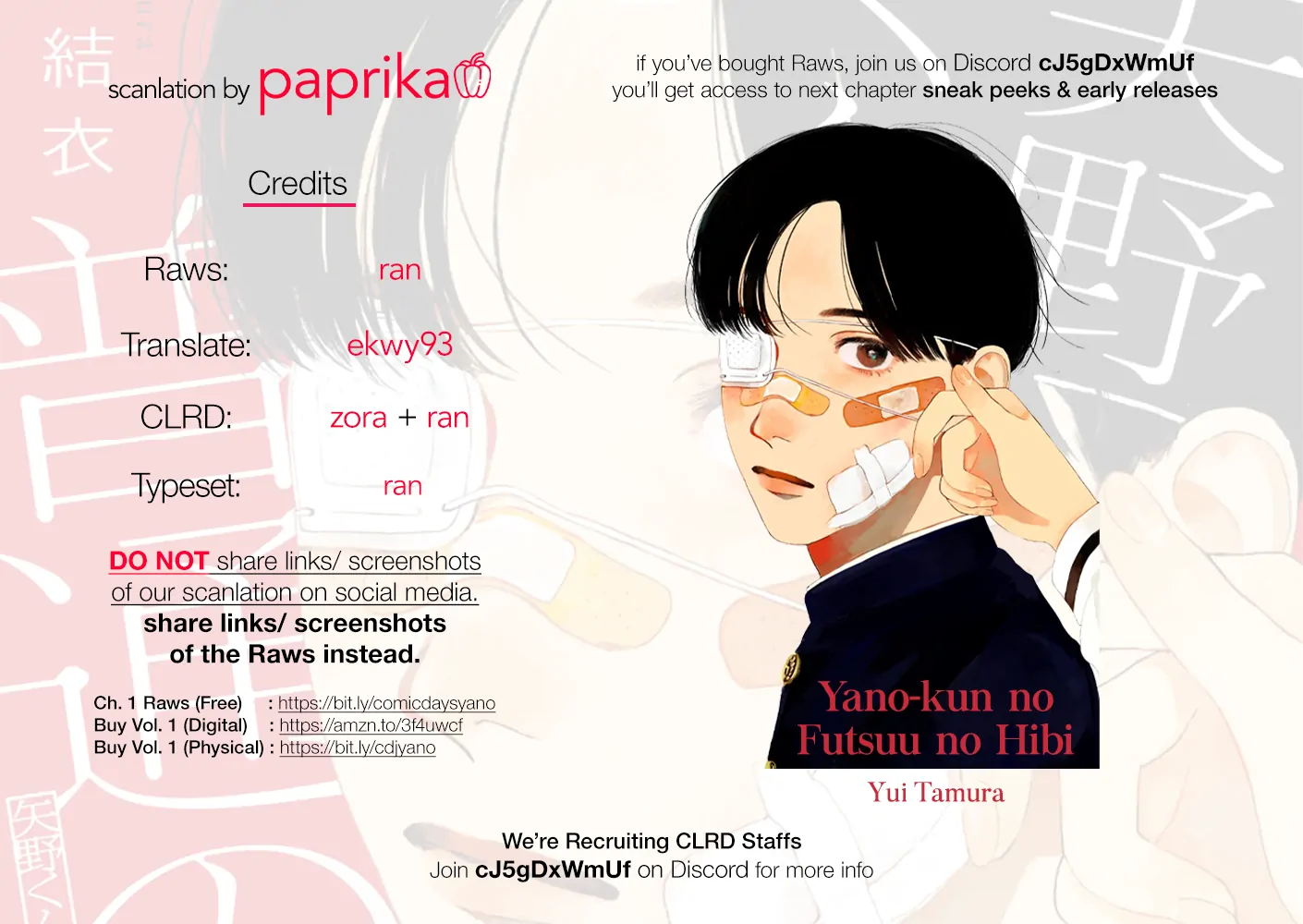 Read Mr Yano's Ordinary Days EN Manga Online