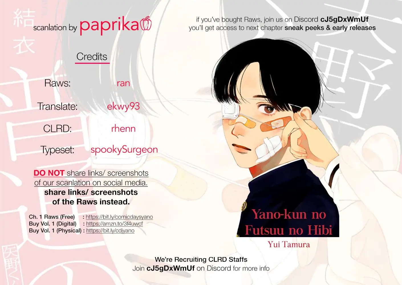 Read Mr Yano's Ordinary Days EN Manga Online