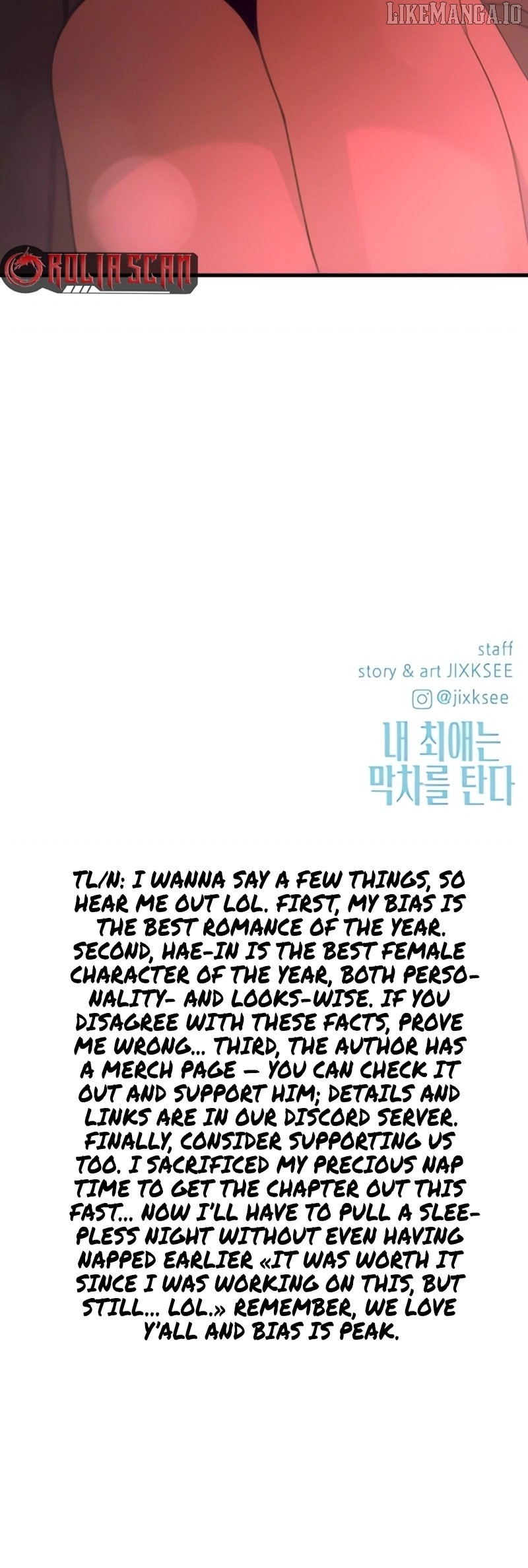 Read My Bias Gets on the Last Train EN Manga Online
