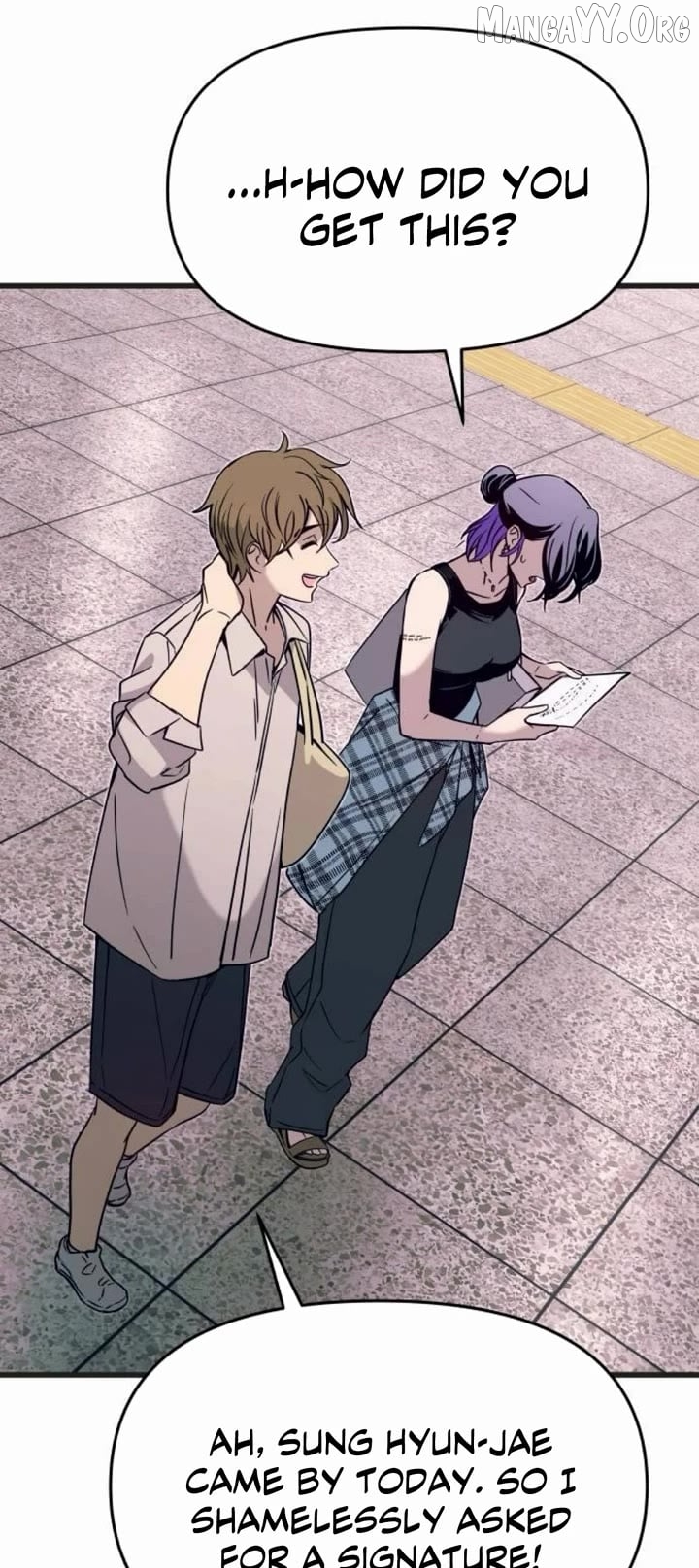 Read My Bias Gets on the Last Train EN Manga Online