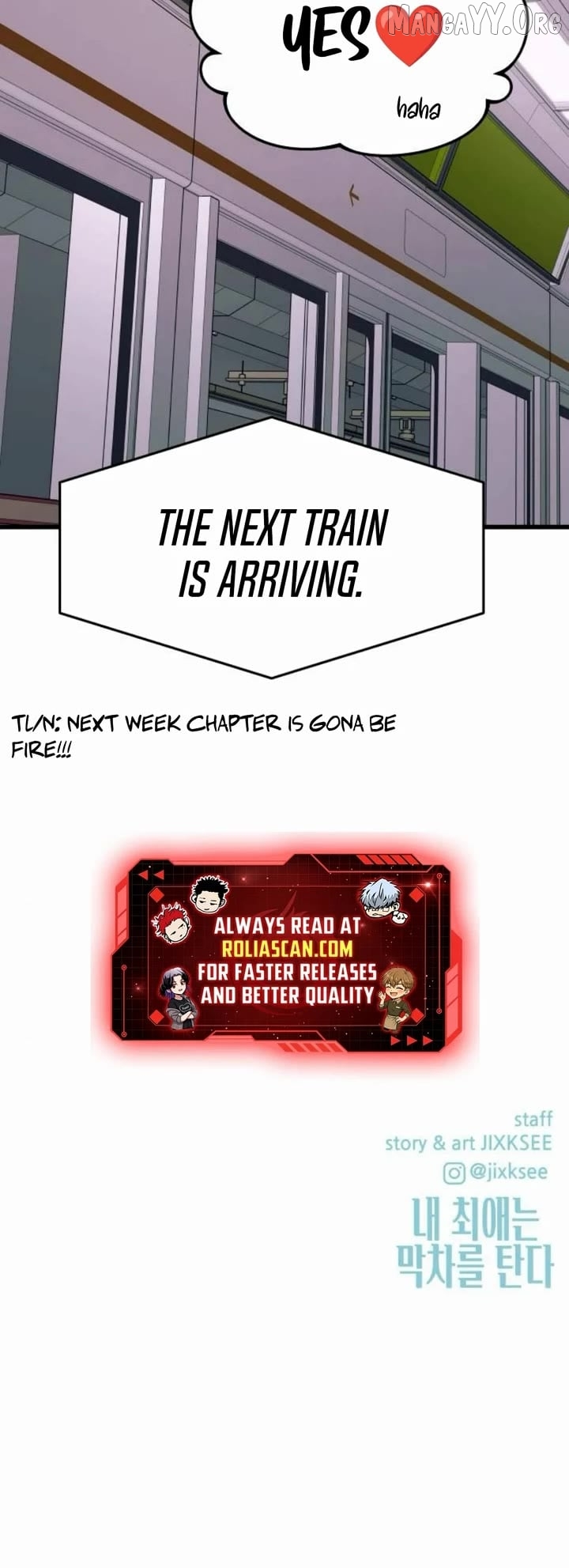 Read My Bias Gets on the Last Train EN Manga Online