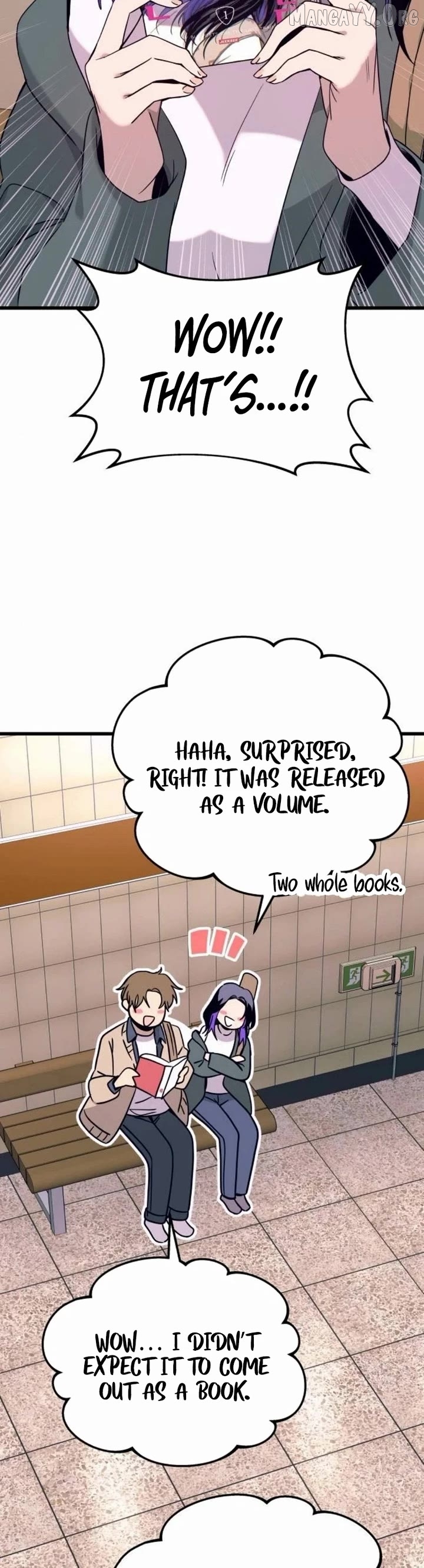Read My Bias Gets on the Last Train EN Manga Online