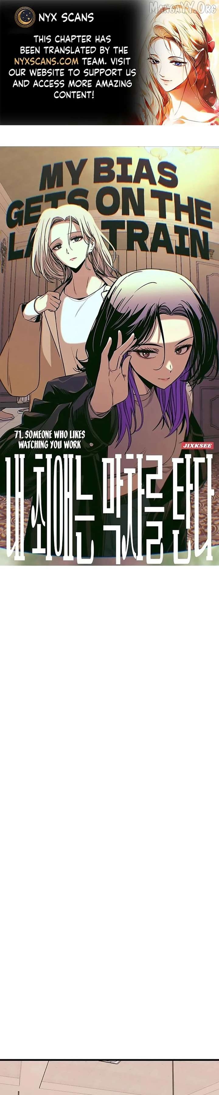 Read My Bias Gets on the Last Train EN Manga Online