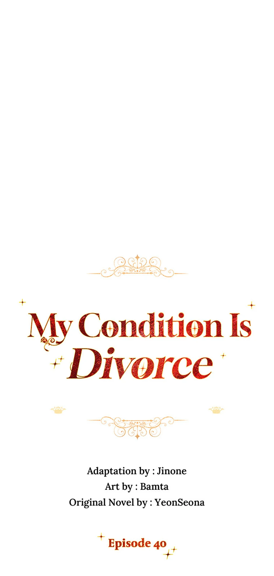 Read My Condition Is Divorce EN Manga Online