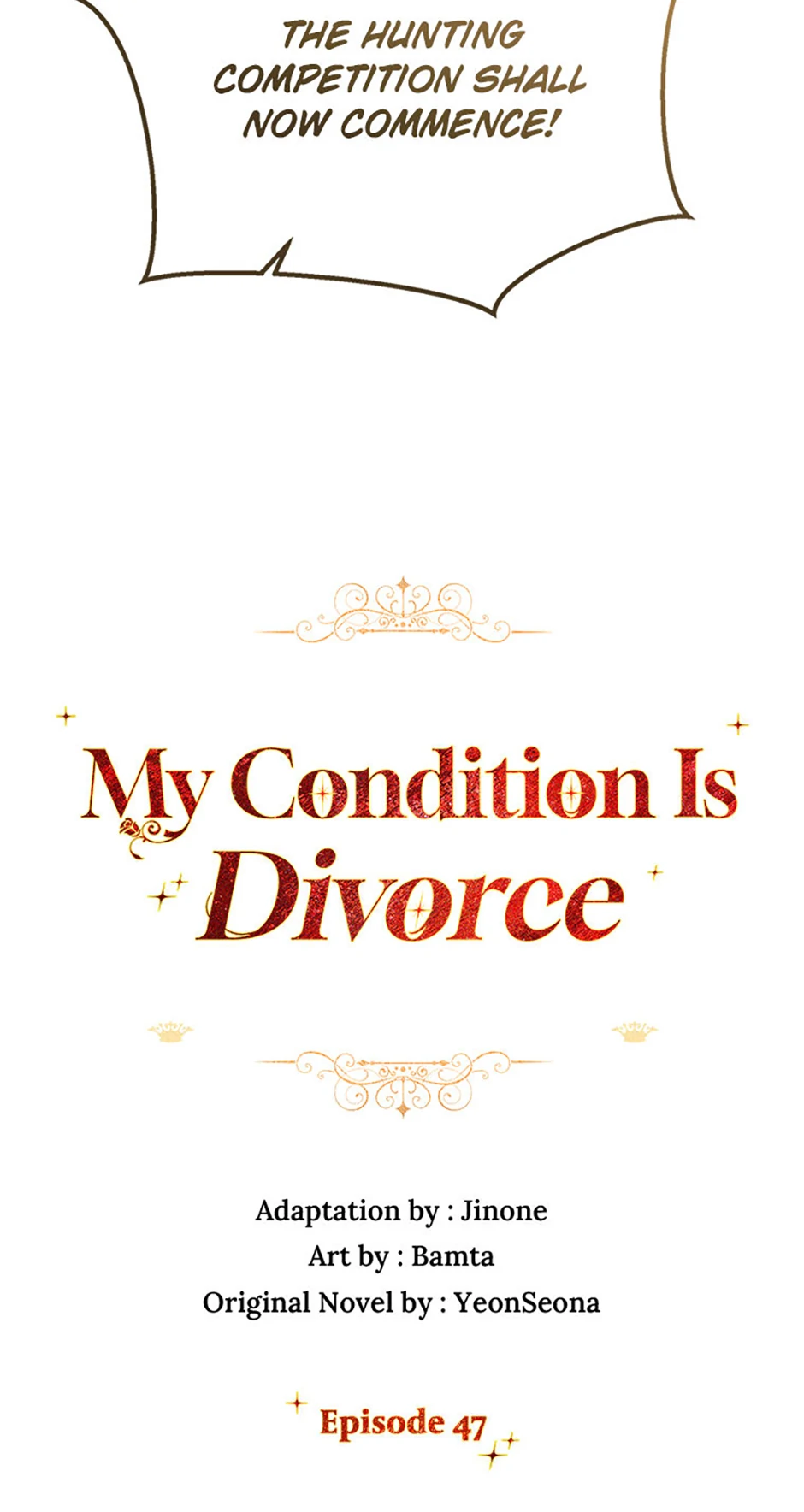 Read My Condition Is Divorce EN Manga Online