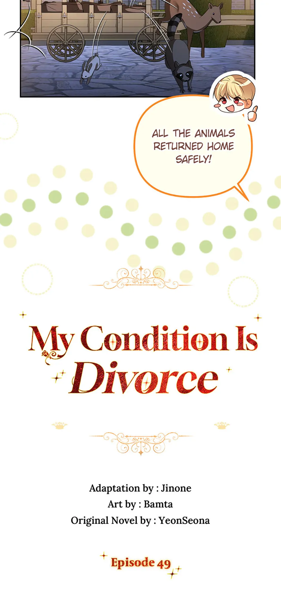 Read My Condition Is Divorce EN Manga Online