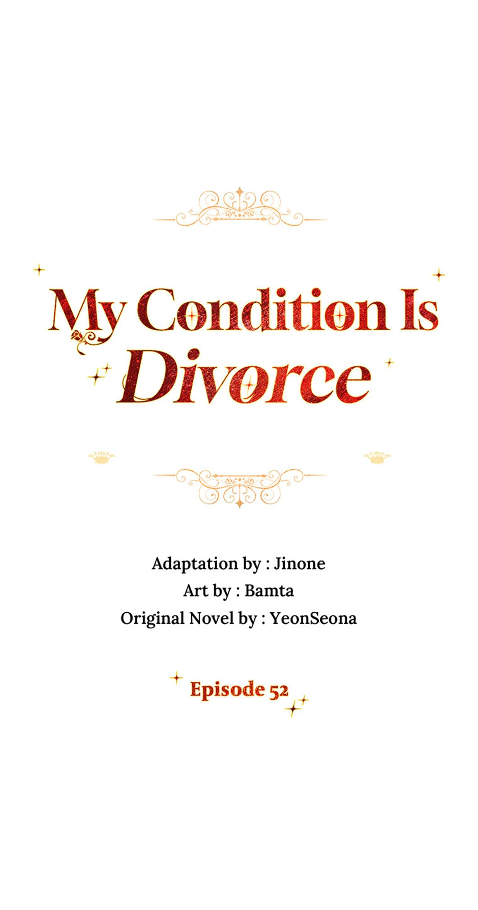 Read My Condition Is Divorce EN Manga Online