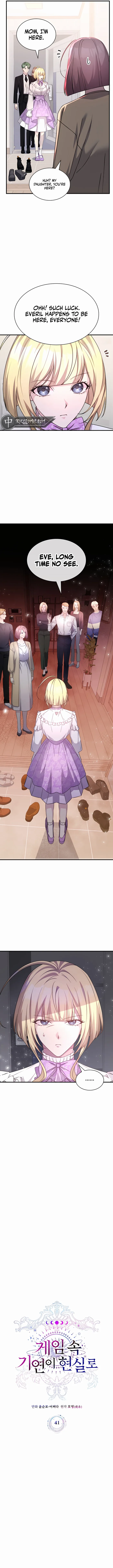 Read My Lucky Encounter From The Game Turned Into Reality EN Manga Online